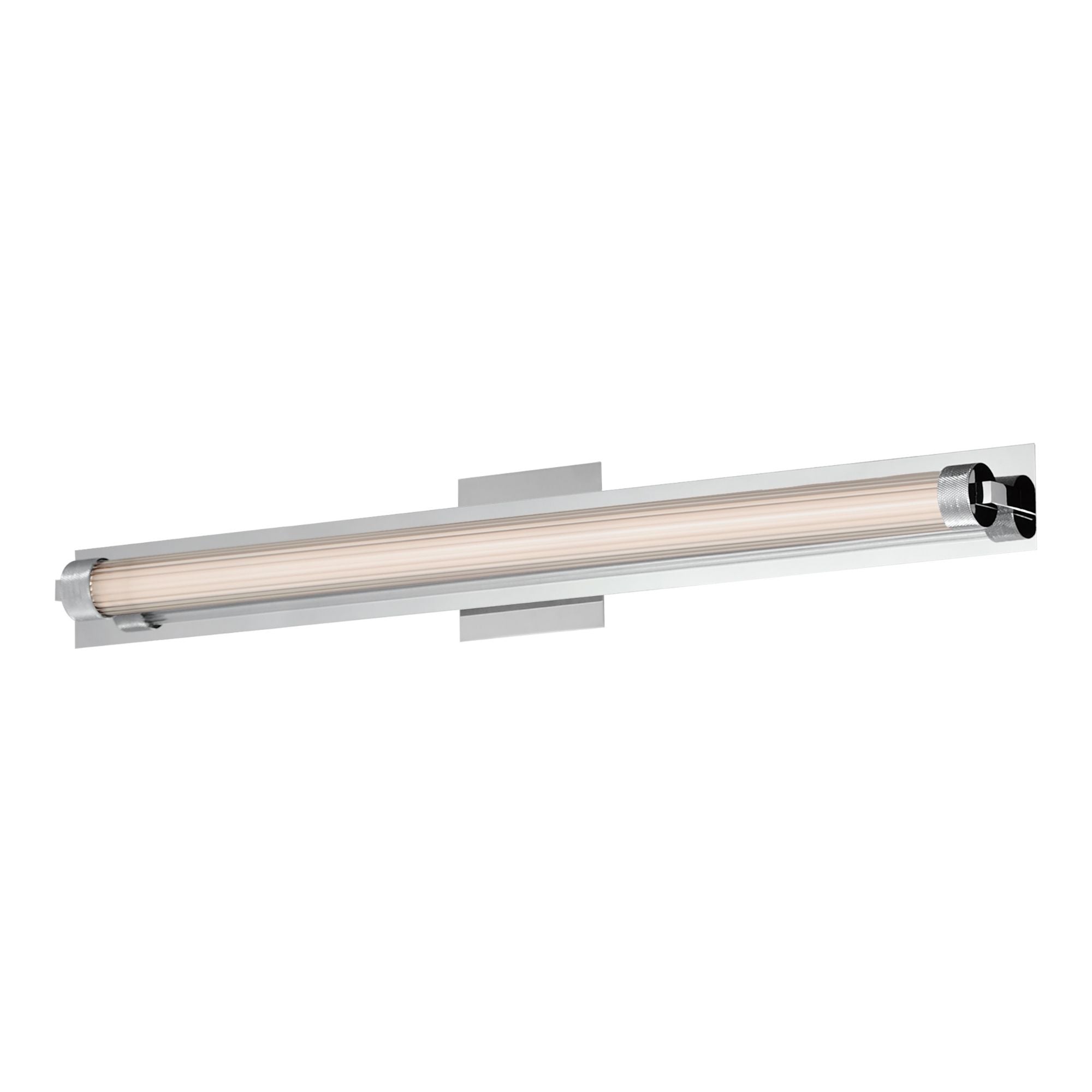 ET2 Lighting - Doric 30" LED Bath Sconce, Polished Chrome Finish | Bees Lighting