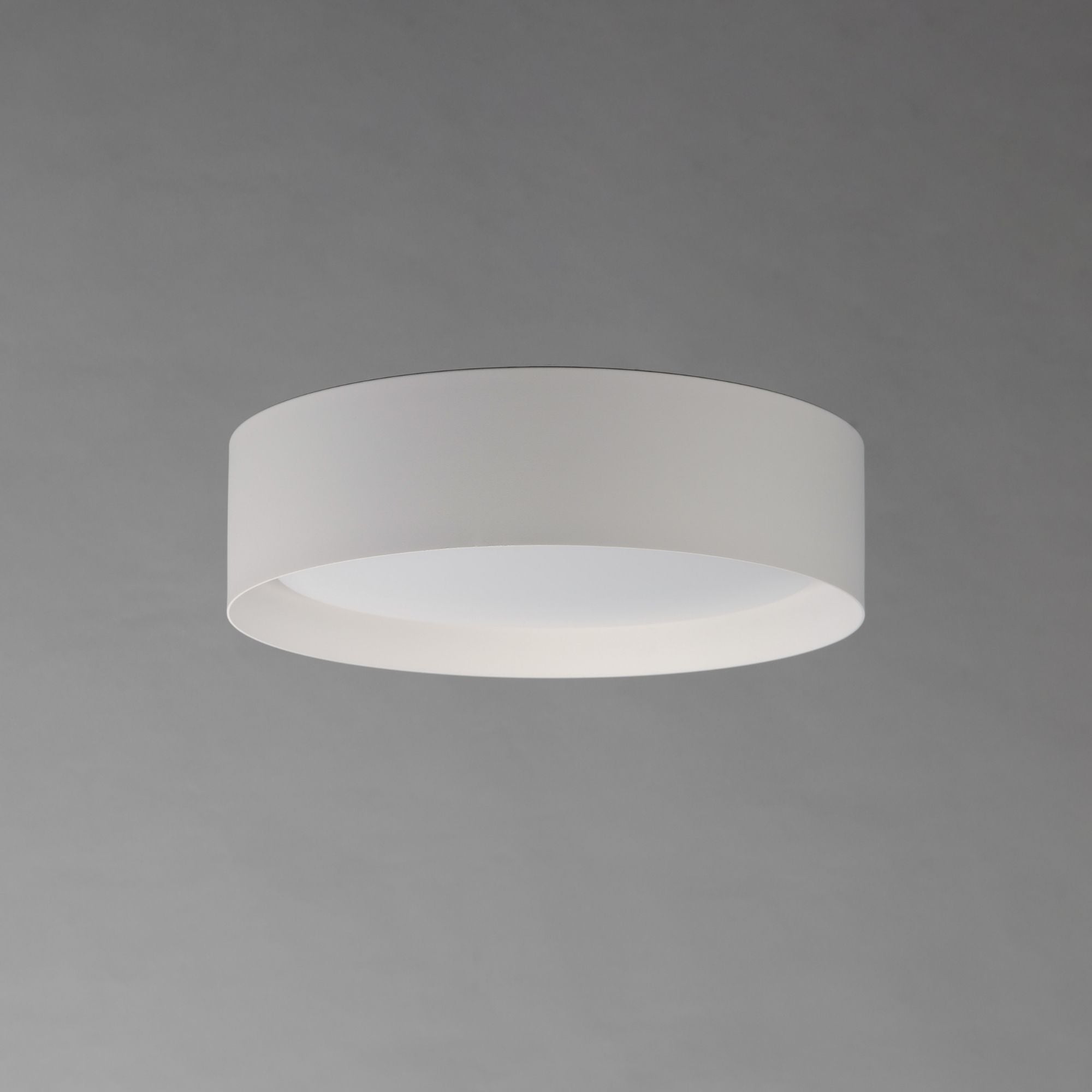 Echo 24" LED Flush Mount, White Finish