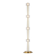 ET2 Lighting - Elysian 4-Light LED Floor Lamp, Natural Aged Brass Finish | Bees Lighting