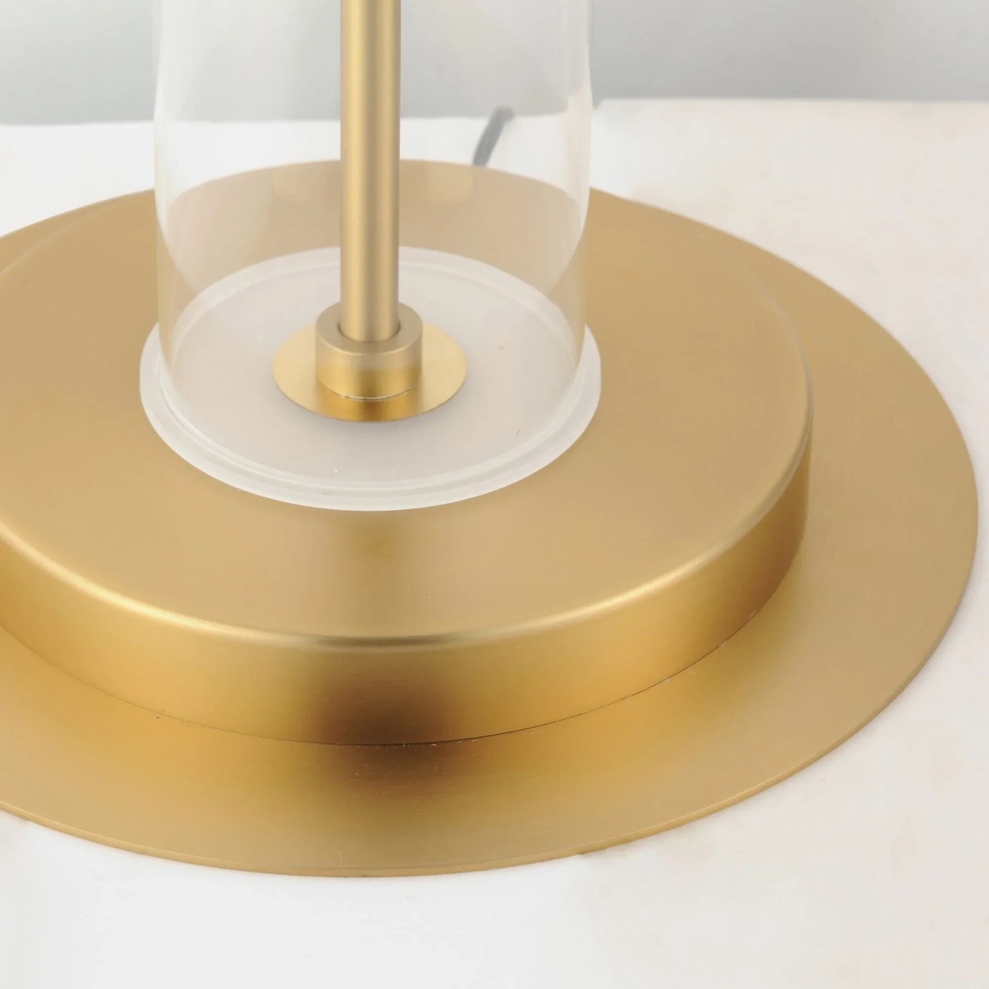 ET2 Lighting - Elysian 4-Light LED Floor Lamp, Natural Aged Brass Finish | Bees Lighting