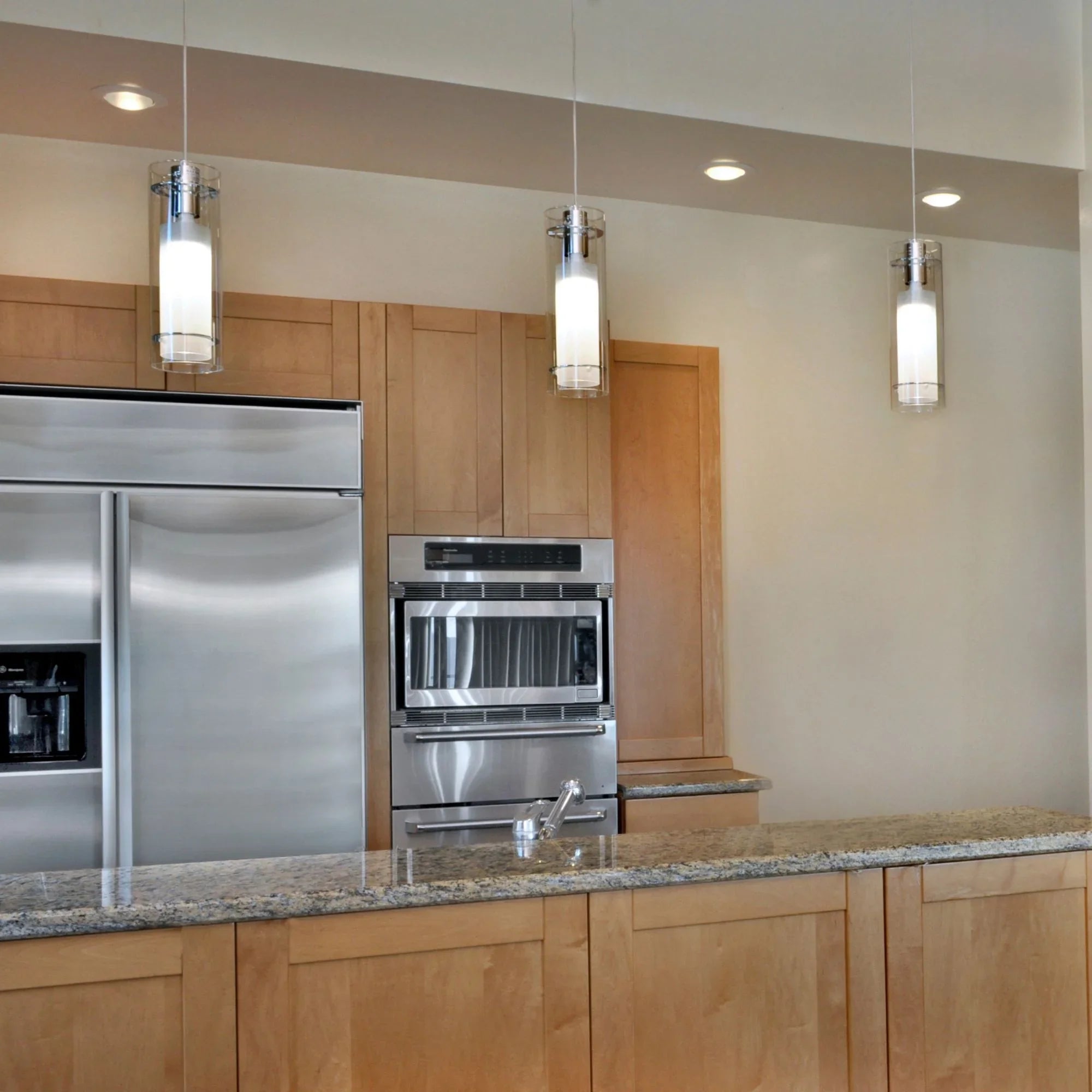 Frost 6" Mini Pendant, Polished Chrome Finish