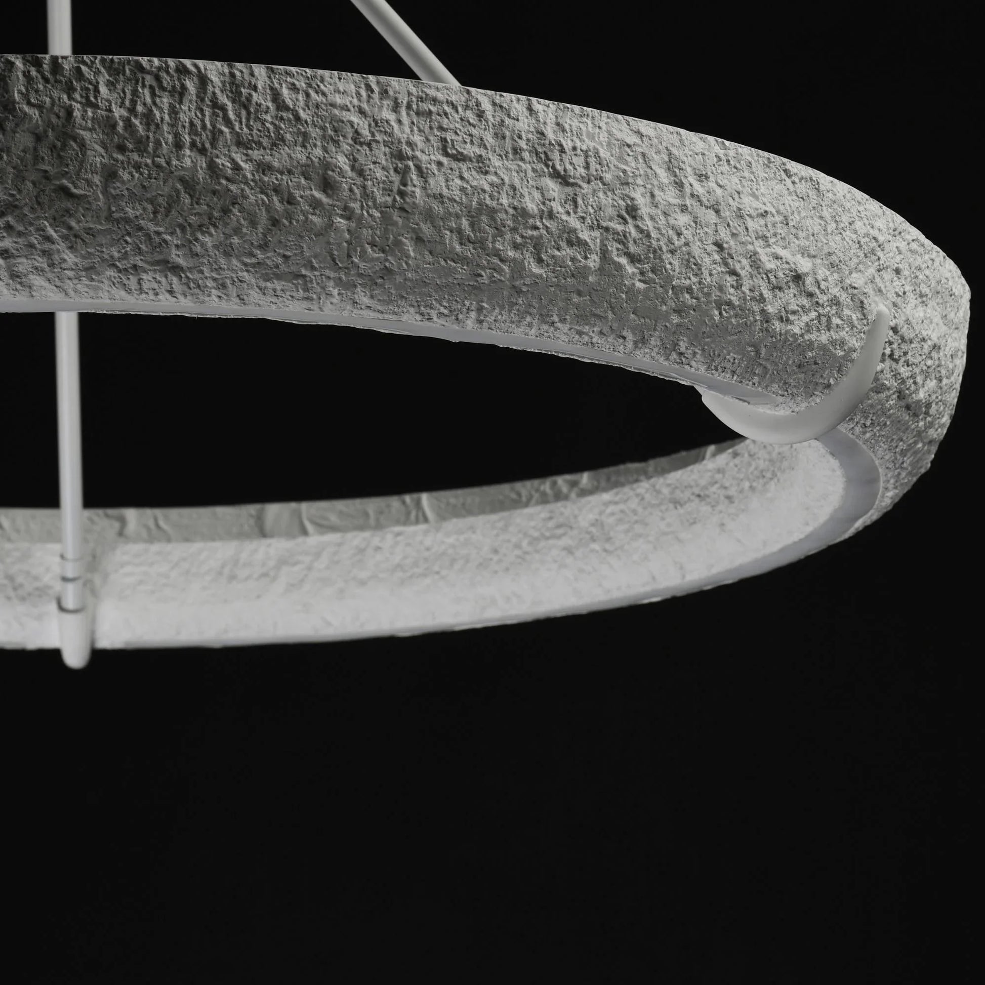 ET2 Lighting - Geist 36" LED Pendant, Textured White Finish | Bees Lighting