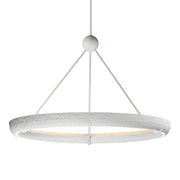Geist 48" LED Pendant, Textured White Finish