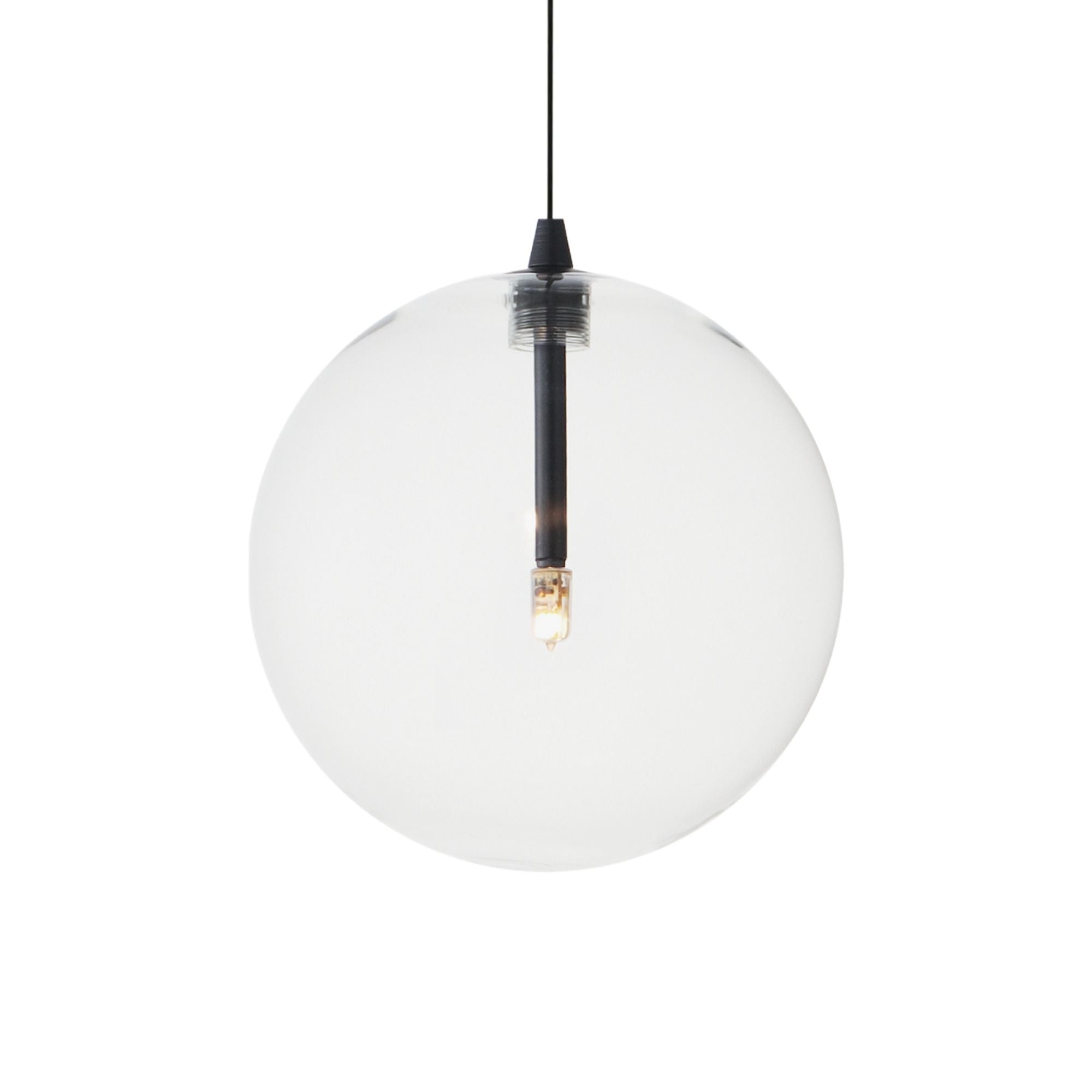 Global 7" Mini LED Pendant, Black Finish