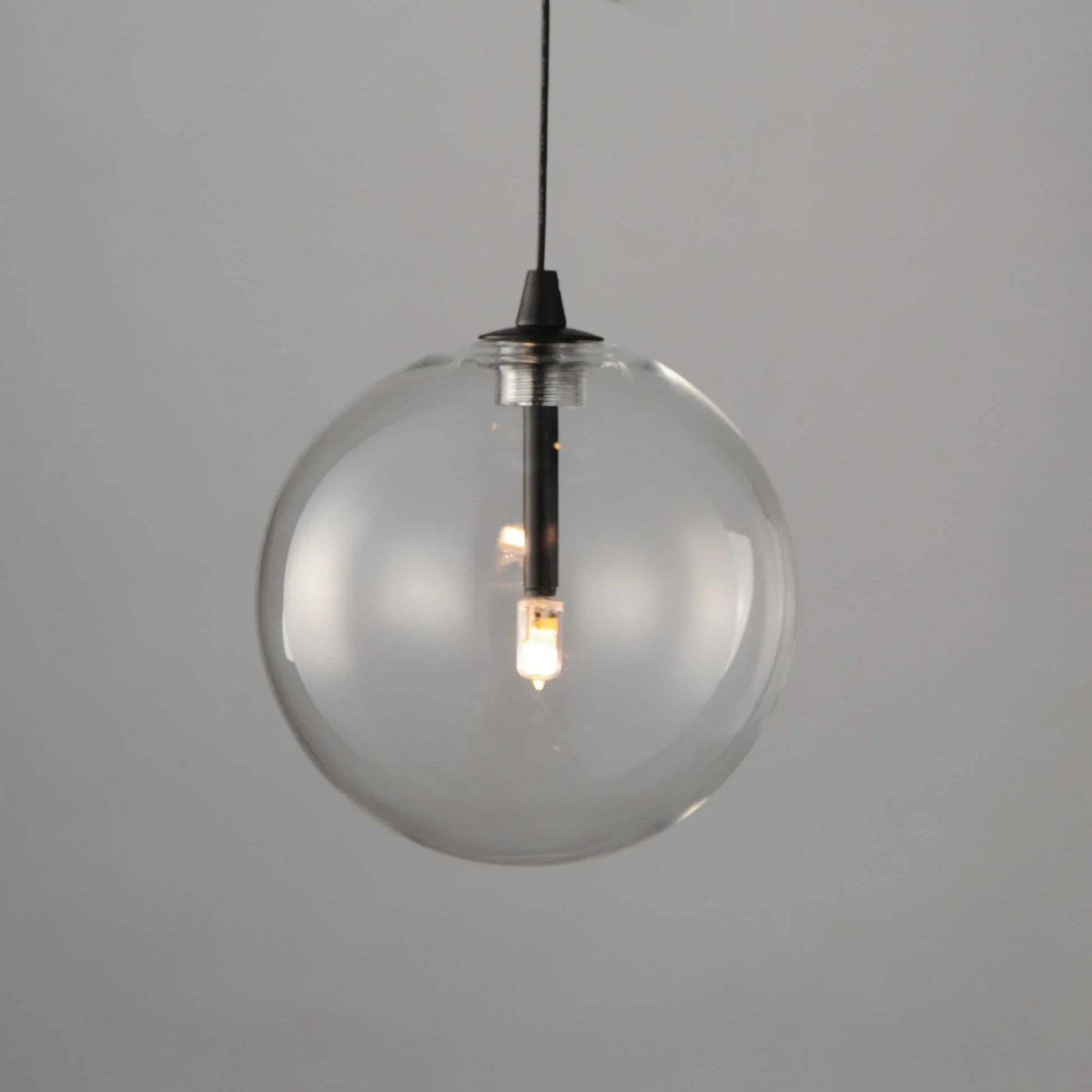 ET2 Lighting - Global 7" Mini LED Pendant, Black Finish | Bees Lighting
