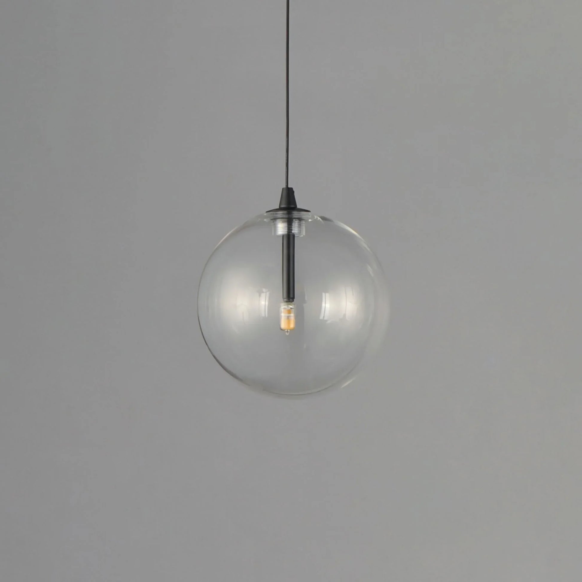 ET2 Lighting - Global 7" Mini LED Pendant, Black Finish | Bees Lighting