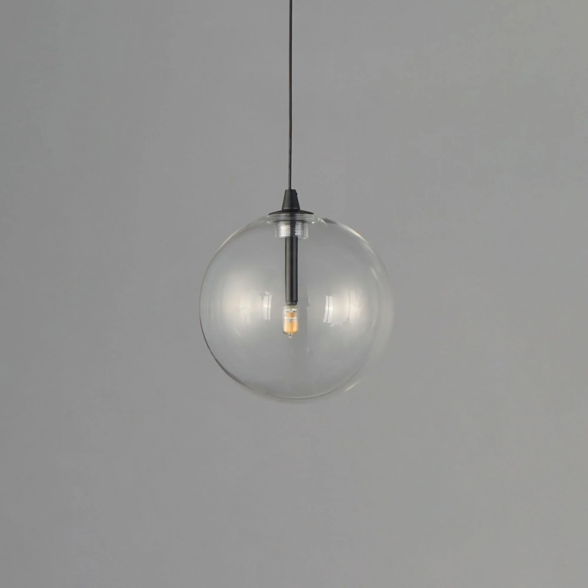 ET2 Lighting - Global 7" Mini LED Pendant, Black Finish | Bees Lighting