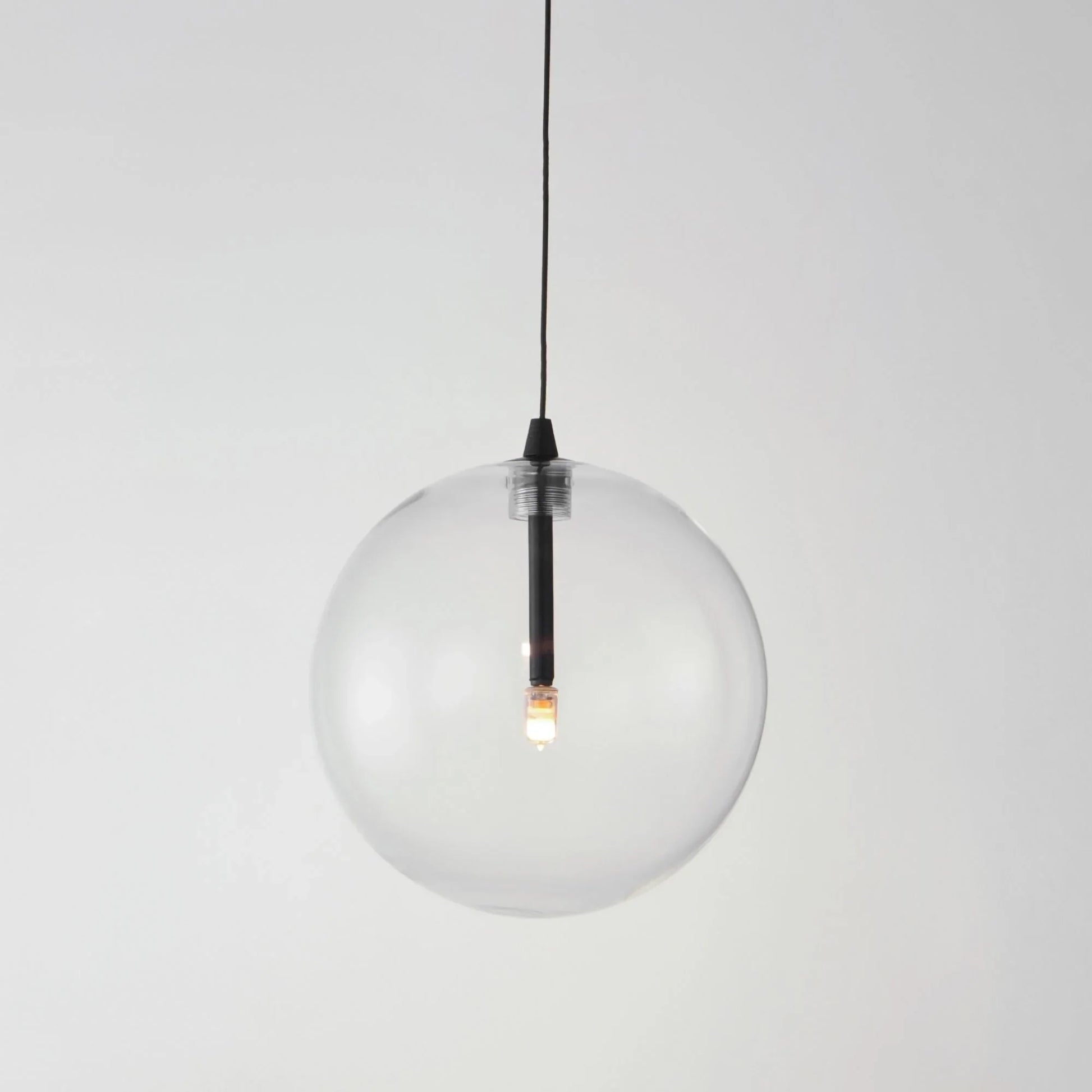 ET2 Lighting - Global 7" Mini LED Pendant, Black Finish | Bees Lighting