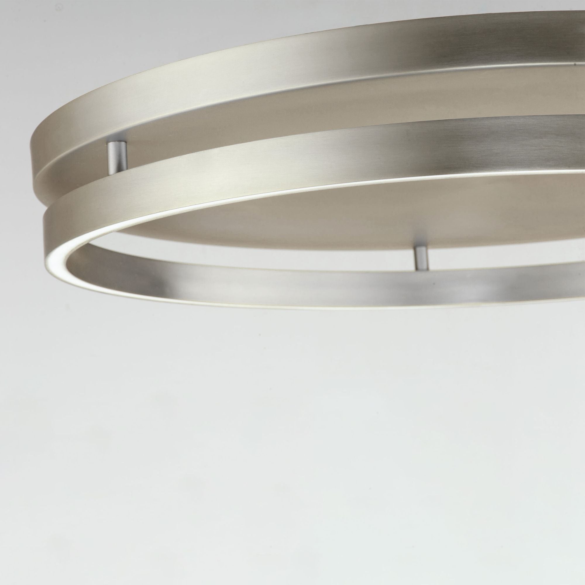 Groove 5CCT 24" LED Flush Mount, Brushed Aluminum Finish