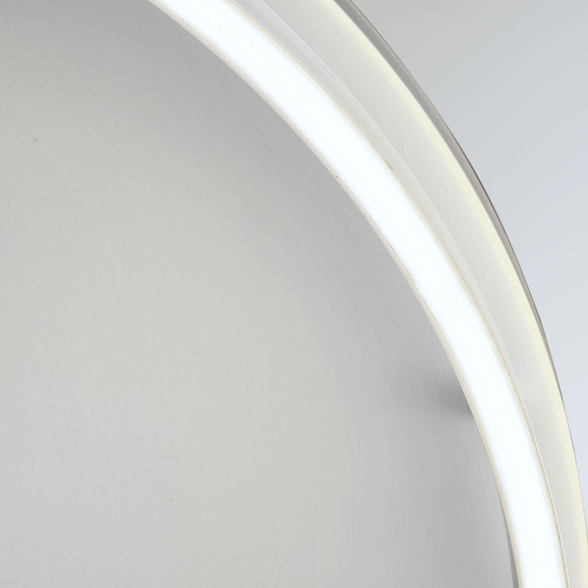 Groove 5CCT 24" LED Flush Mount, Brushed Aluminum Finish