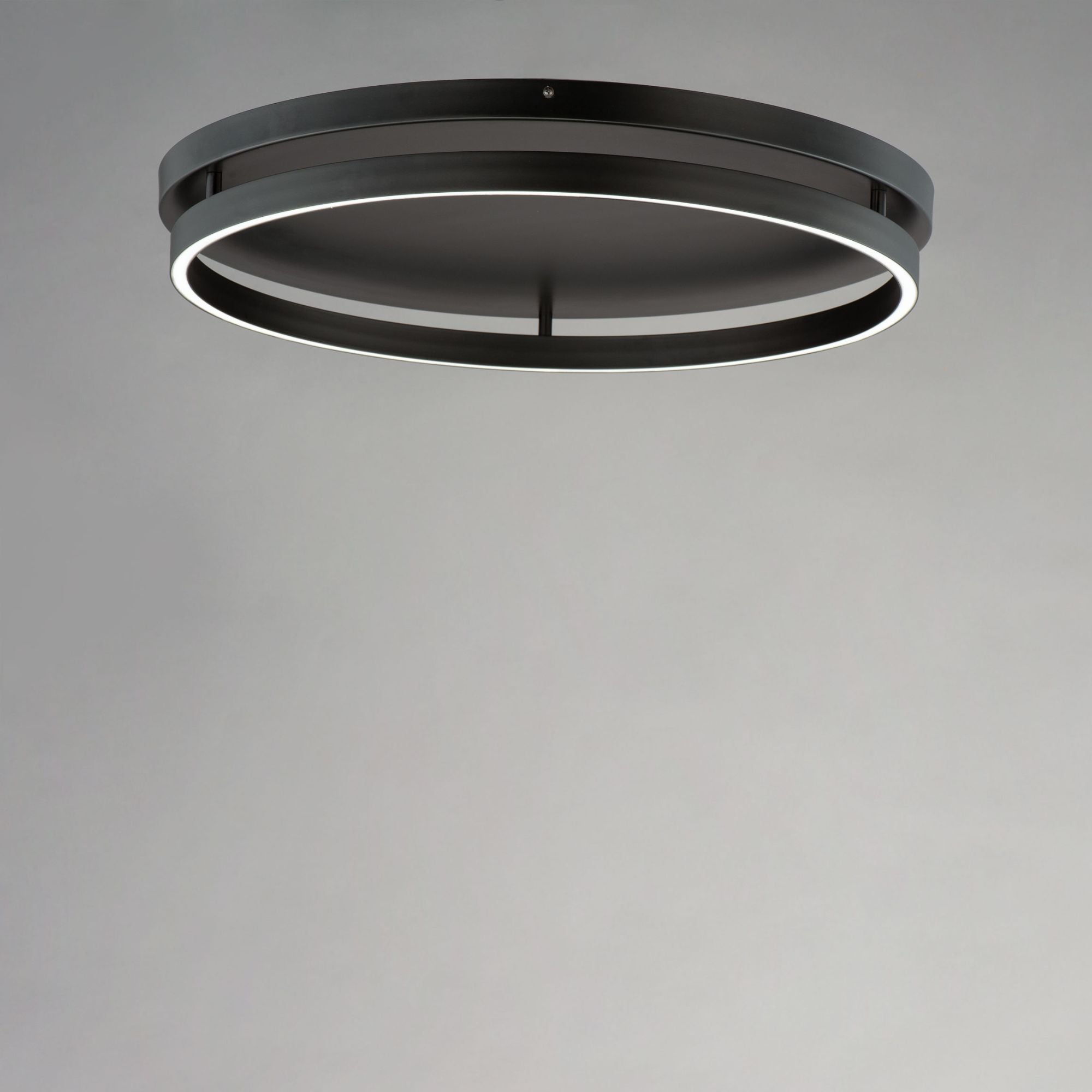Groove 5CCT 24" LED Flush Mount, Black Finish