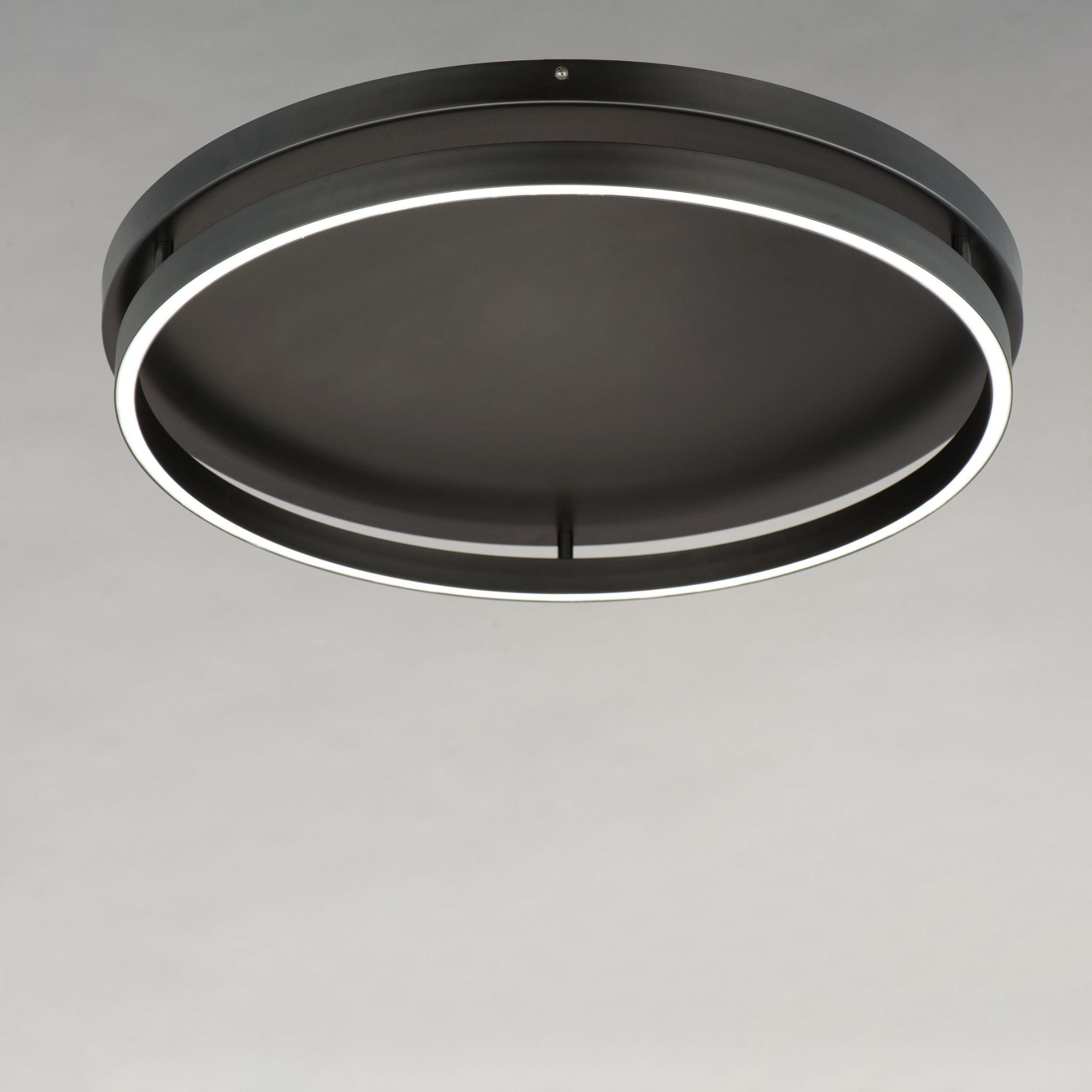 Groove 5CCT 24" LED Flush Mount, Black Finish