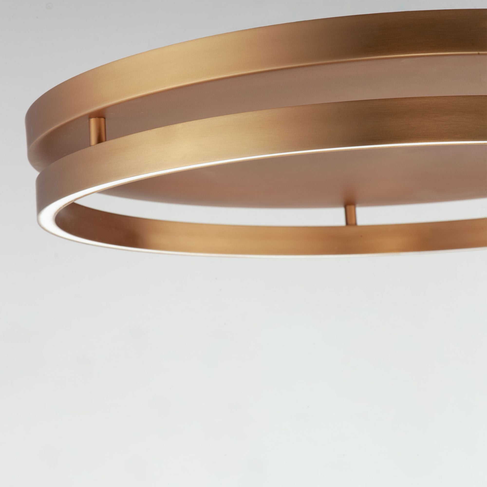 Groove 5CCT 24" LED Flush Mount, Gold Finish