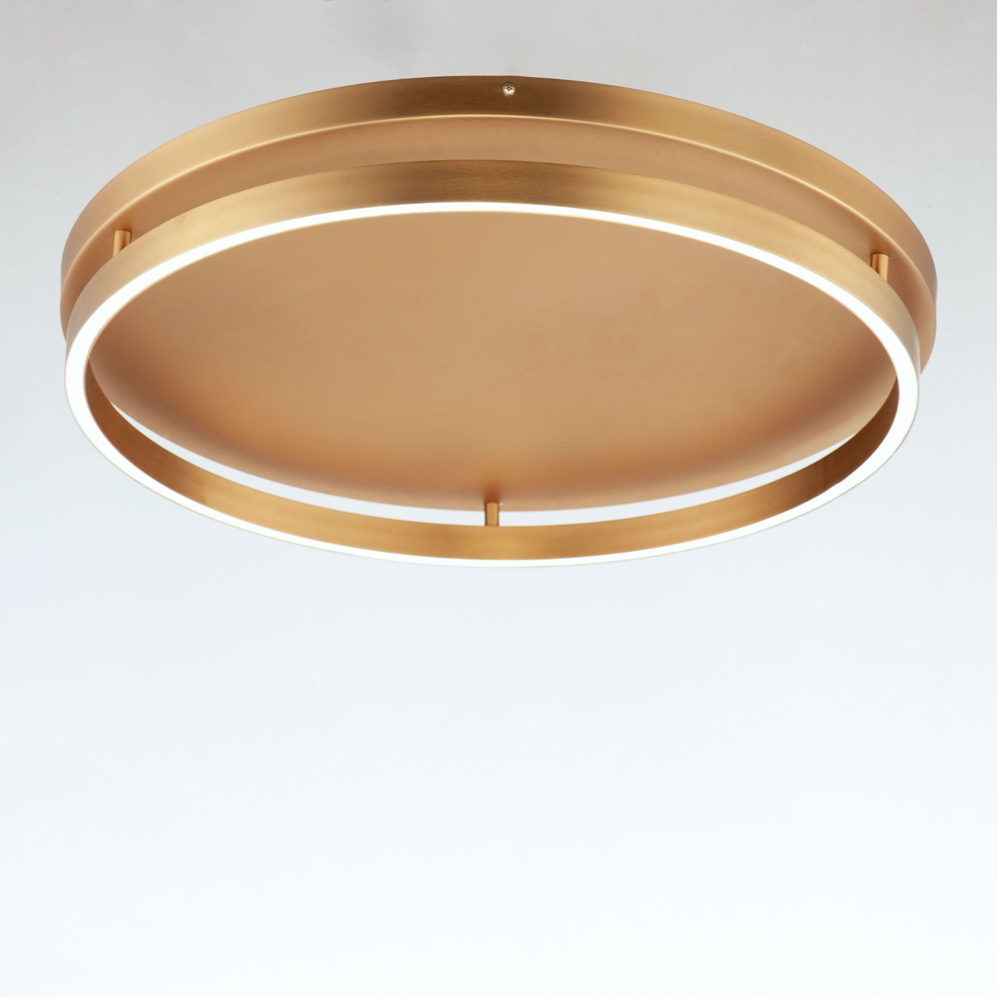 Groove 5CCT 24" LED Flush Mount, Gold Finish