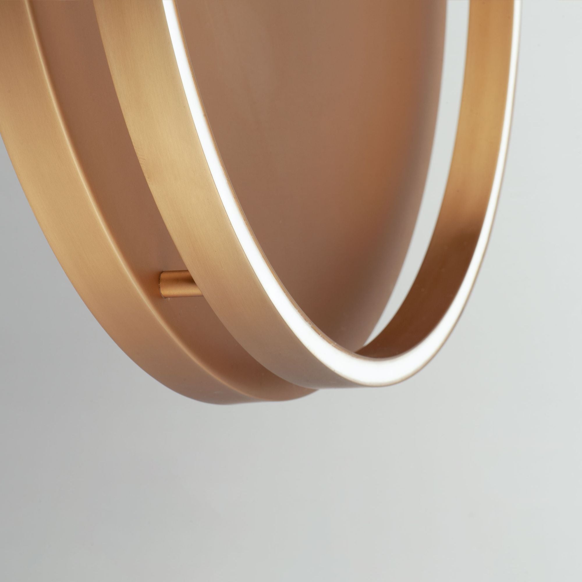 Groove 5CCT 24" LED Flush Mount, Gold Finish