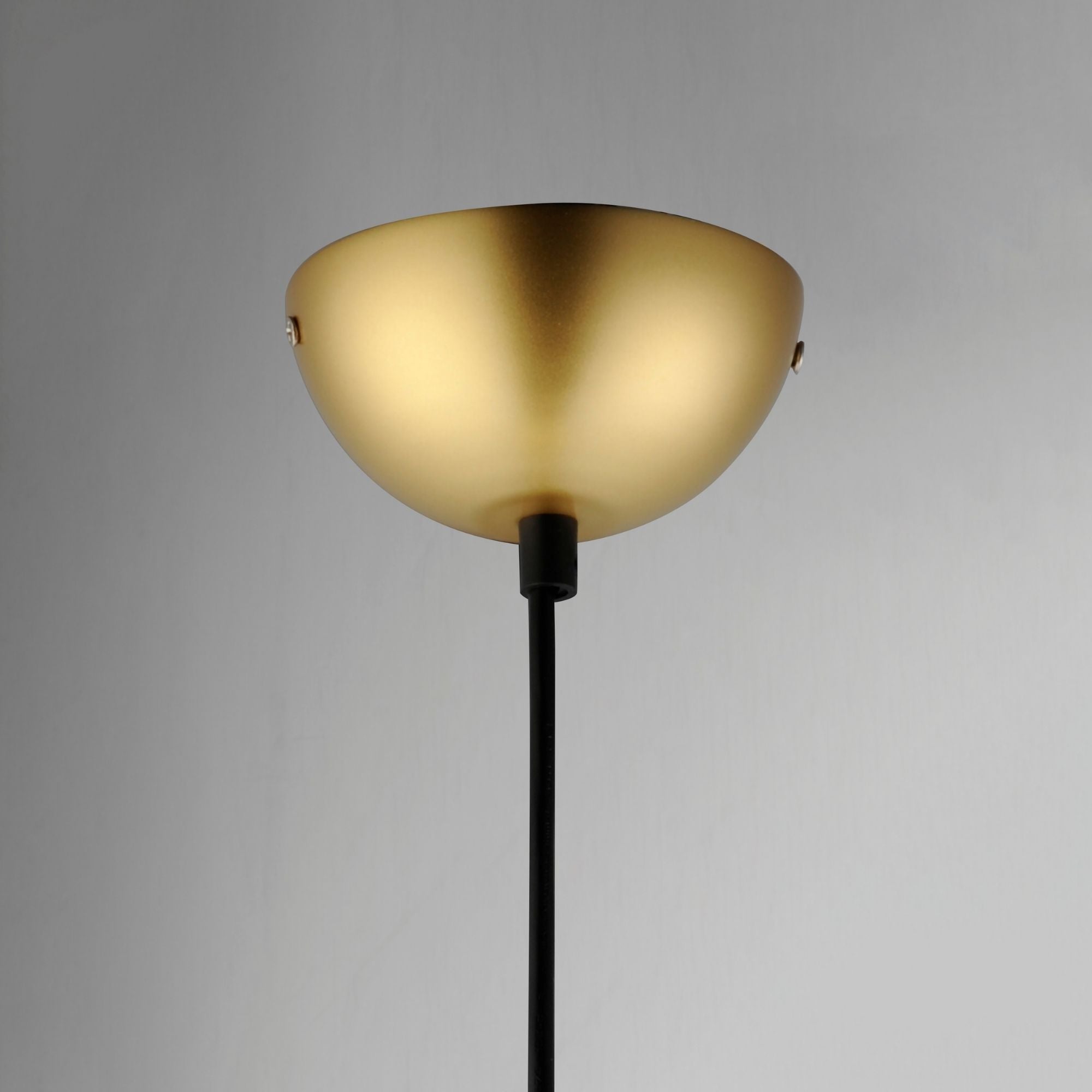 Half Moon 9" Medium LED Pendant, Metallic Gold Finish