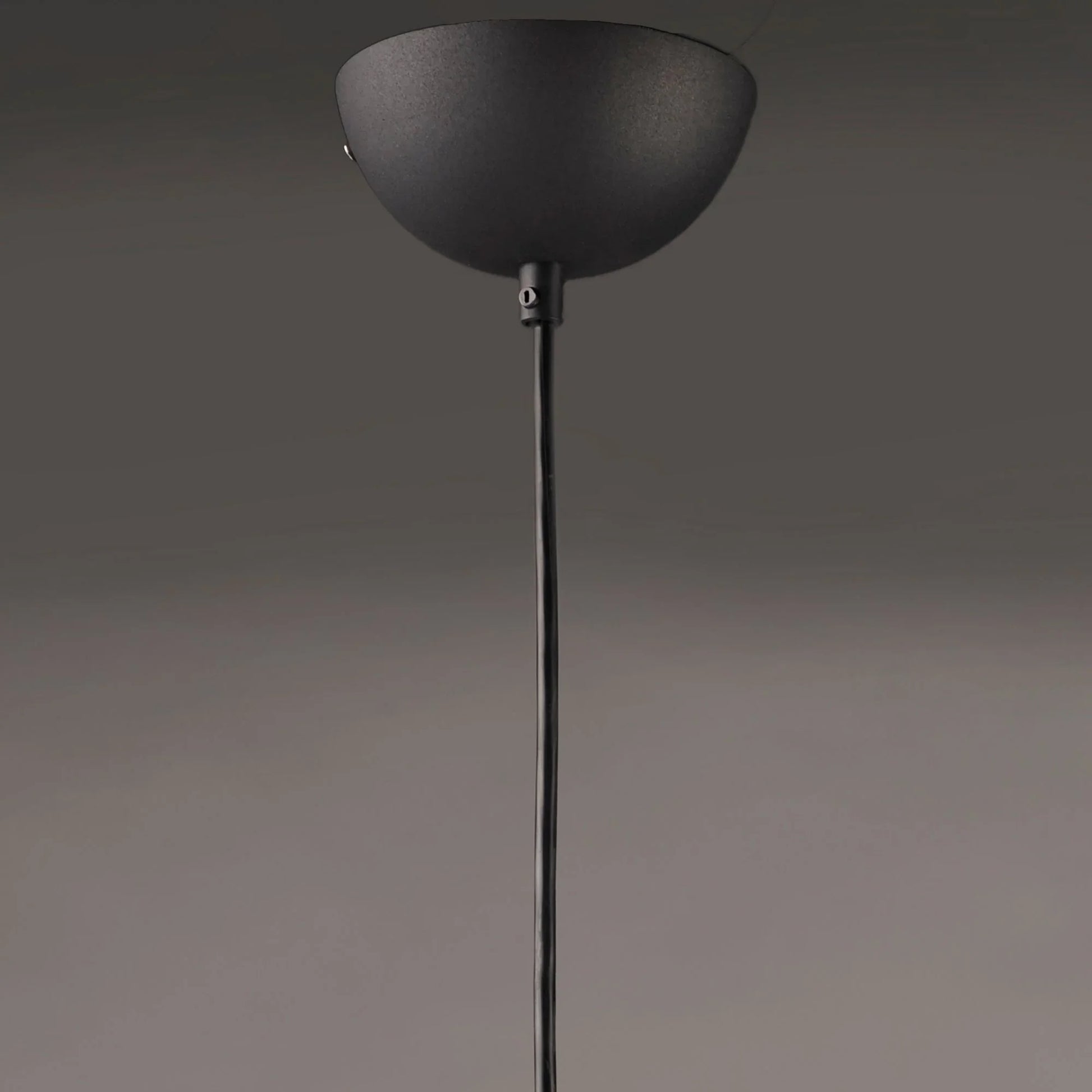 ET2 Lighting - Half Moon 12" Large LED Pendant, Black Finish | Bees Lighting
