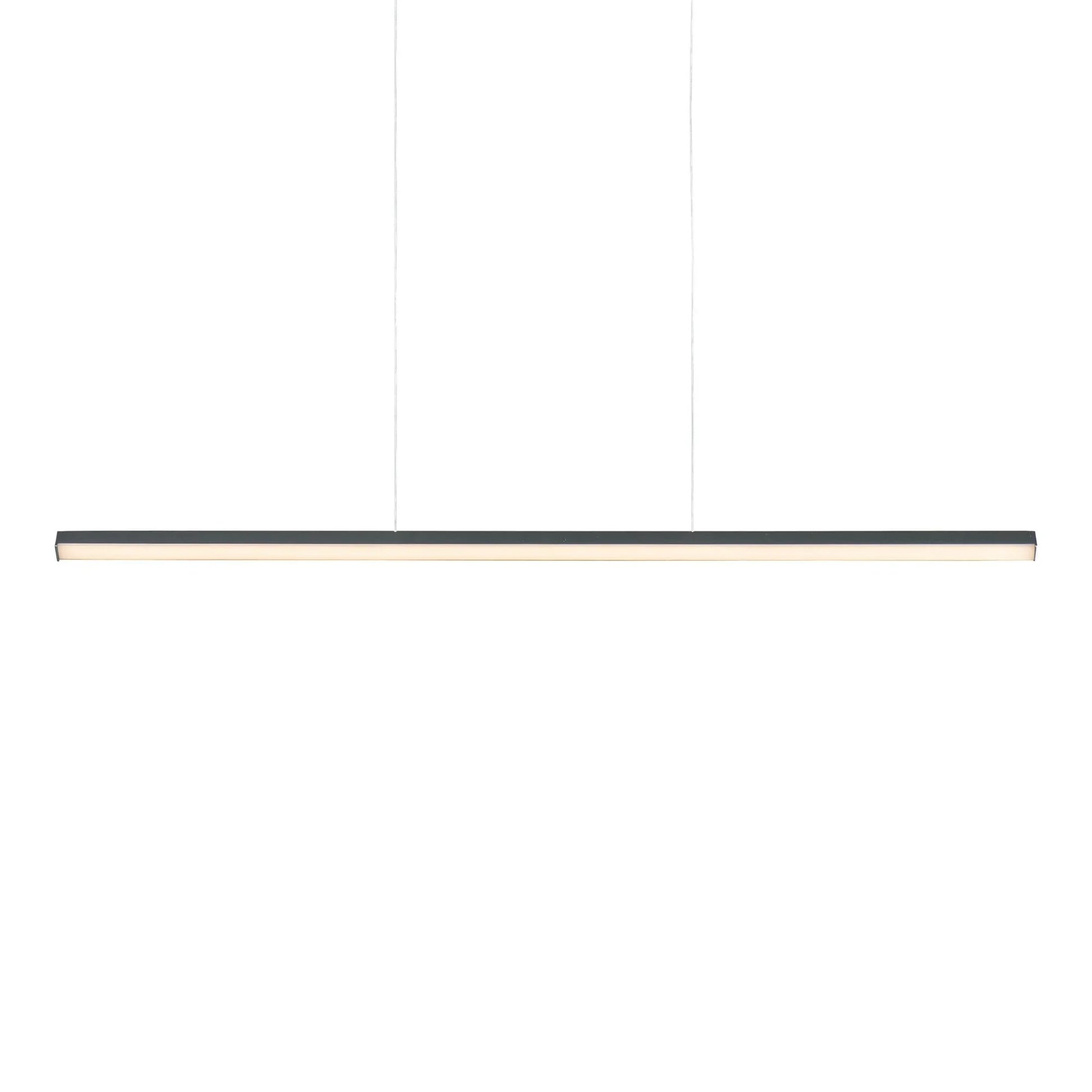 ET2 Lighting - Hover 48" LED Linear Pendant, Black Finish | Bees Lighting