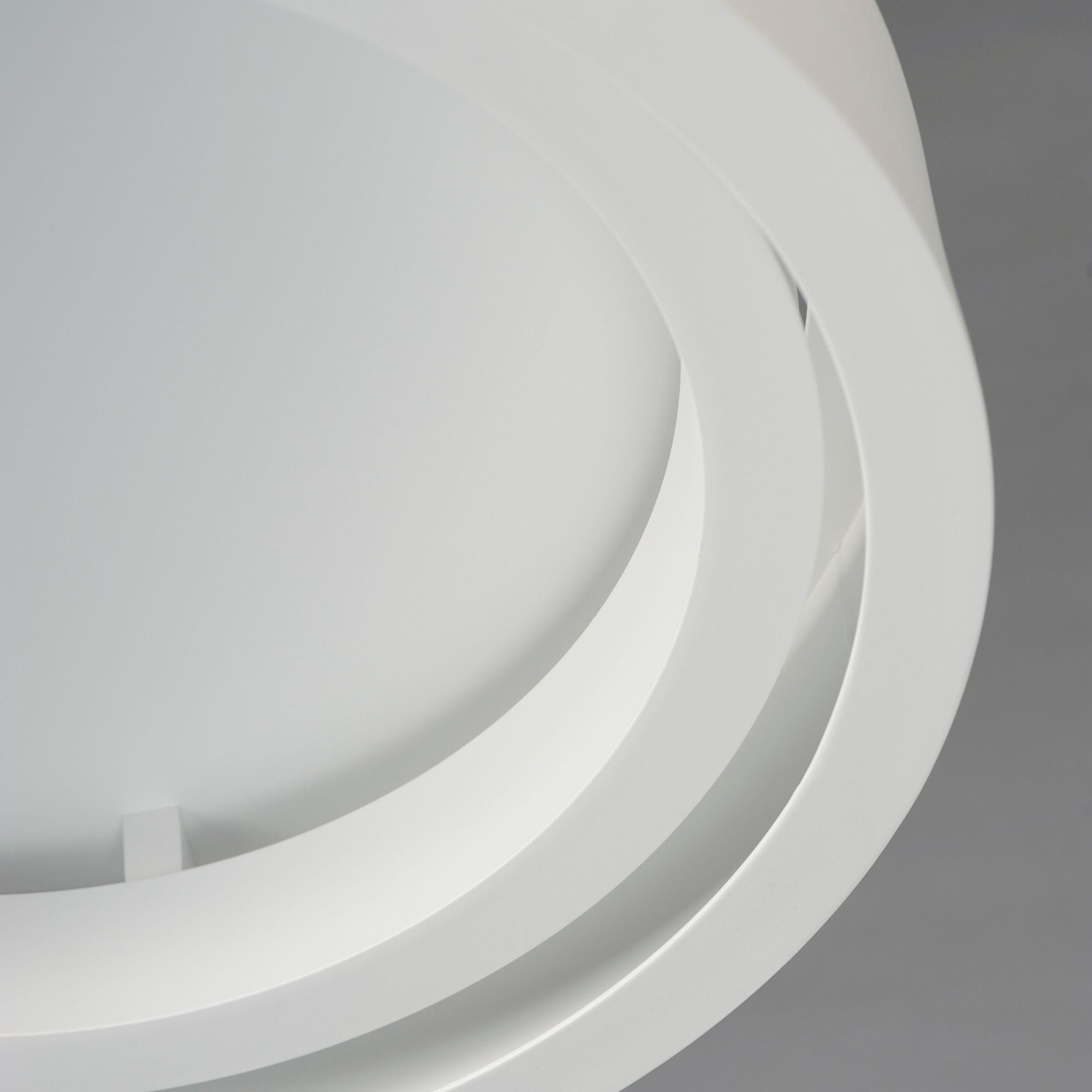 iCorona WiZ 18" LED Flush Mount, Matte White Finish