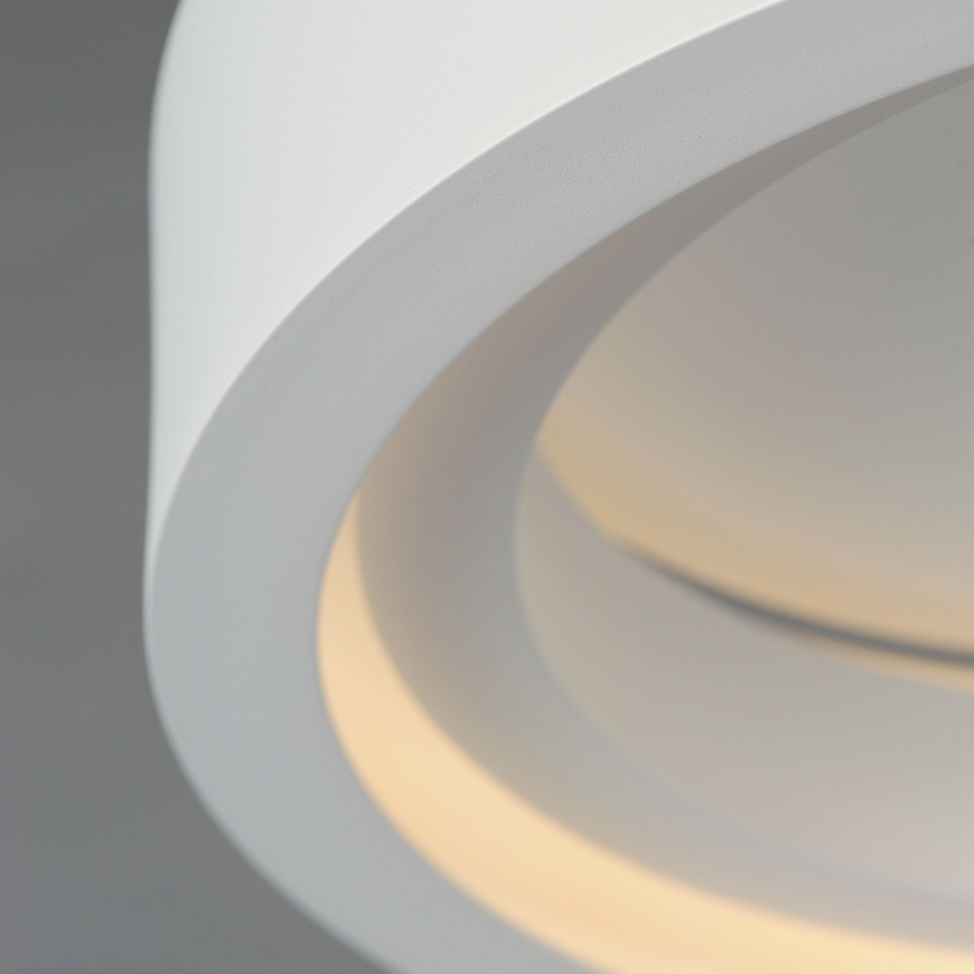 iCorona WiZ 23" LED Flush Mount, Matte White Finish