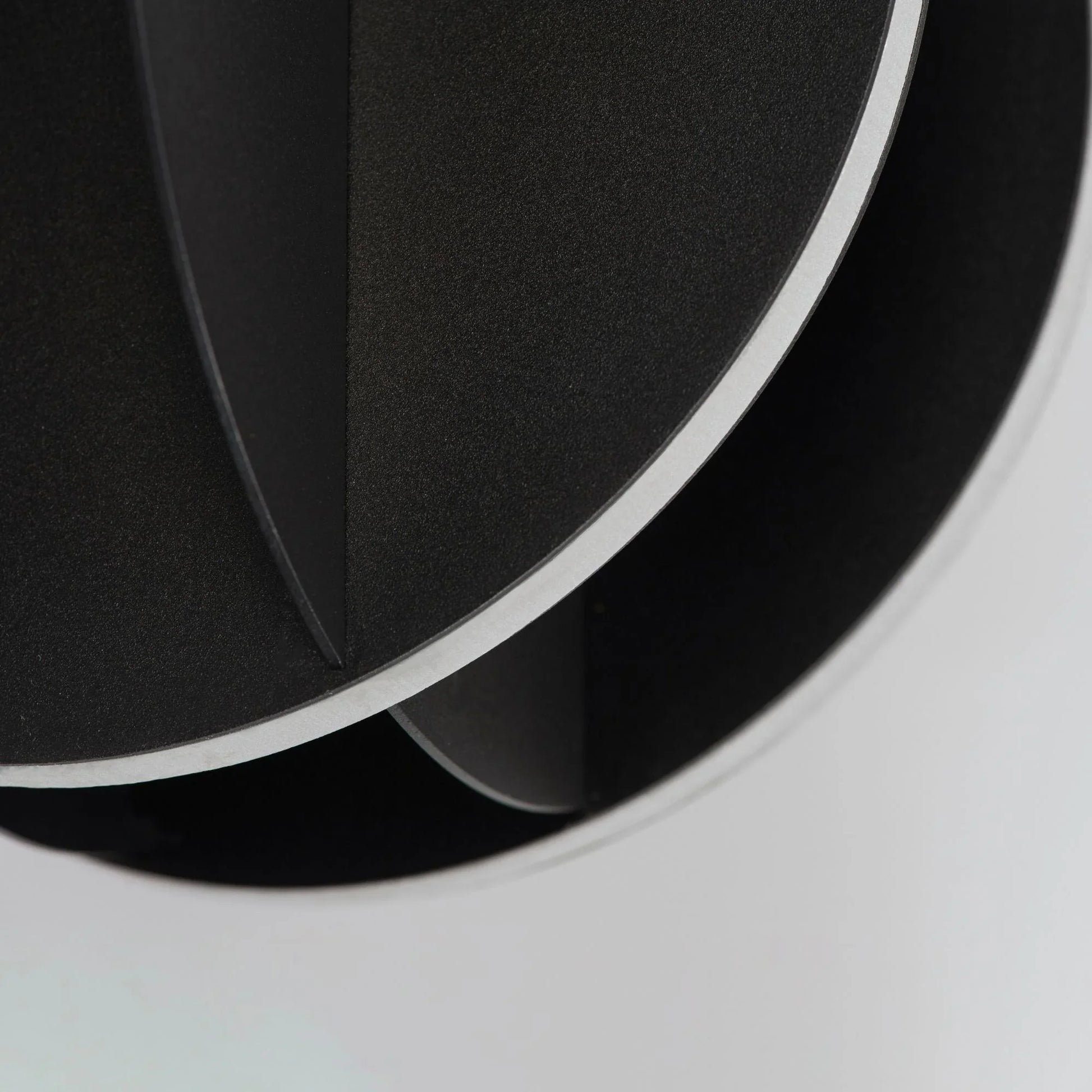 ET2 Lighting - Interval 12" LED Small Ellipse Pendant, Black Finish | Bees Lighting