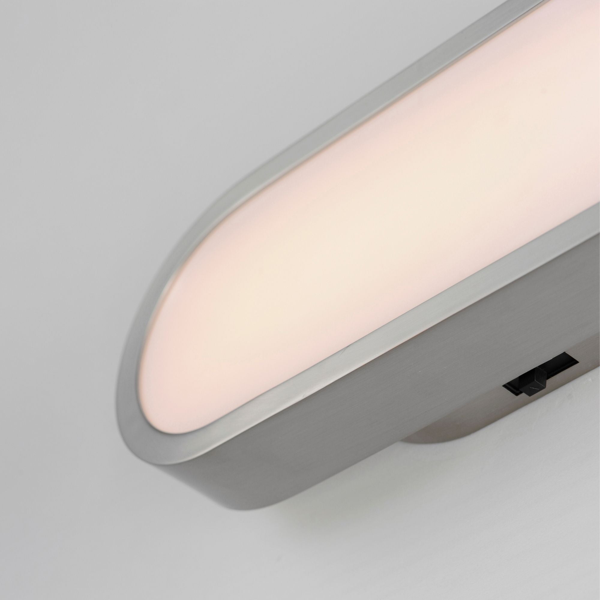 Latitude 18" LED Bath Vanity, Satin Nickel Finish