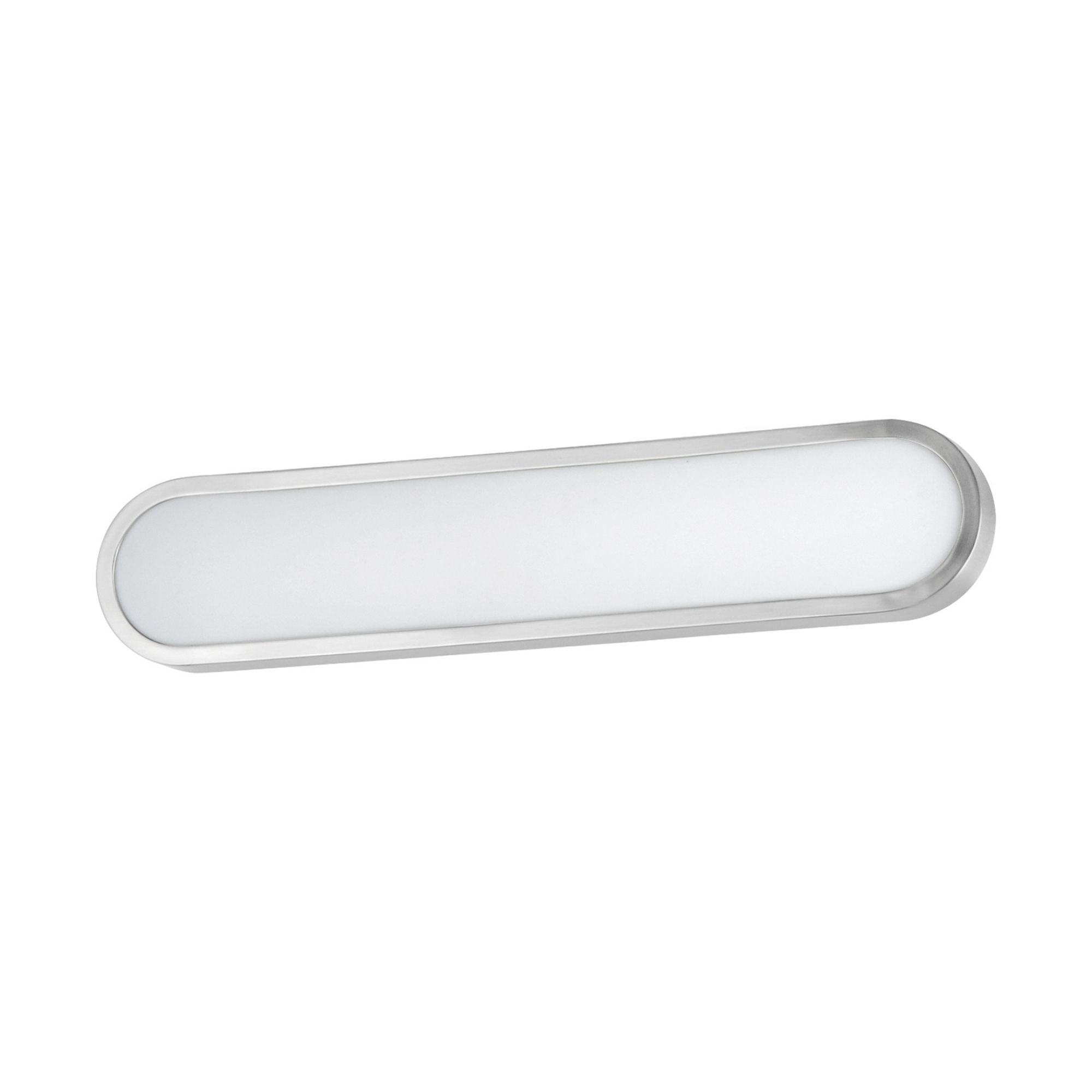 Latitude 24" LED Bath Vanity, Satin Nickel Finish