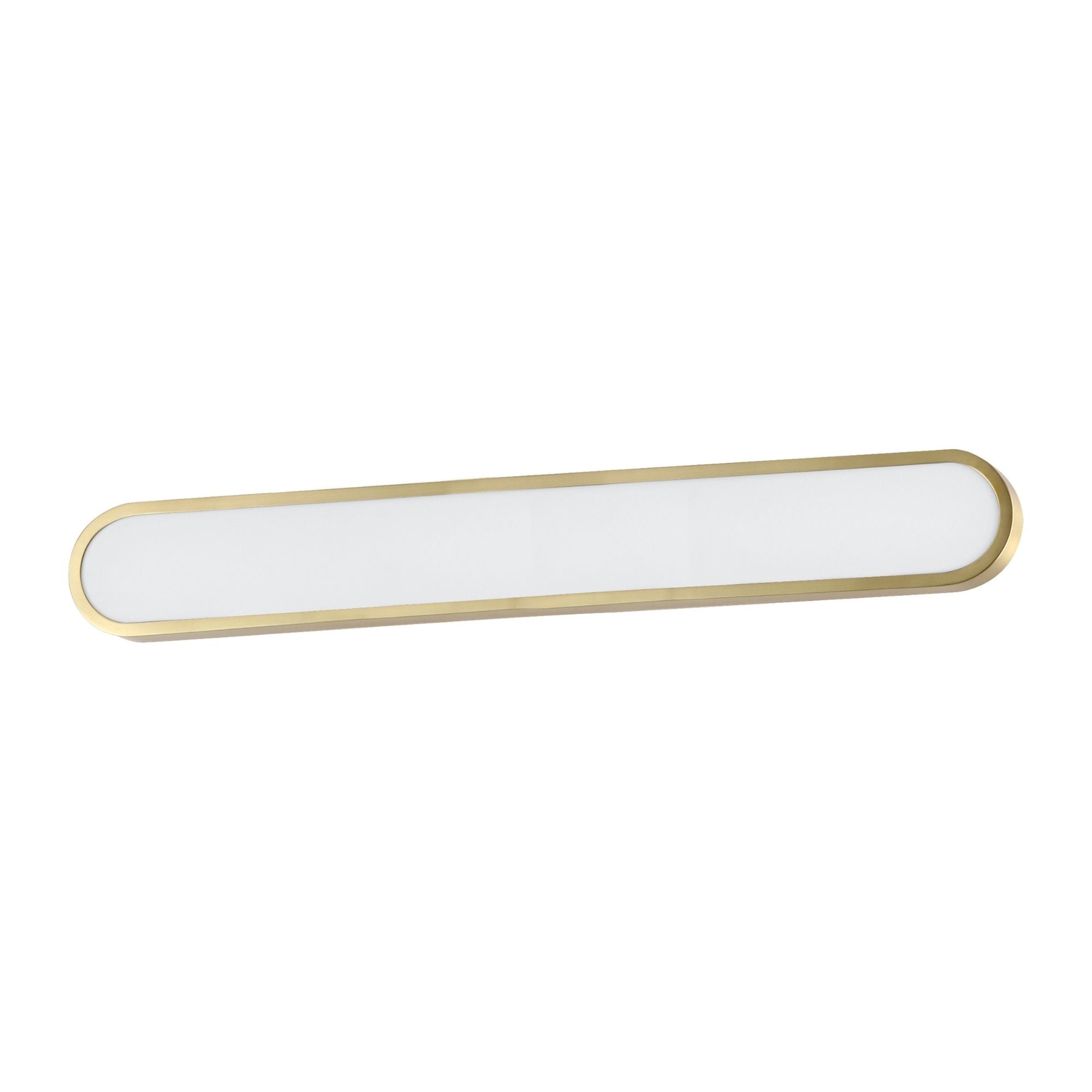 Latitude 36" LED Bath Vanity, Gold Finish