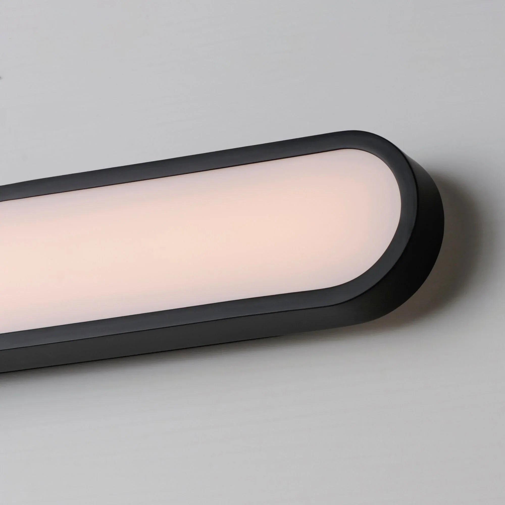 ET2 Lighting - Latitude 48" LED Bath Vanity, Black Finish | Bees Lighting