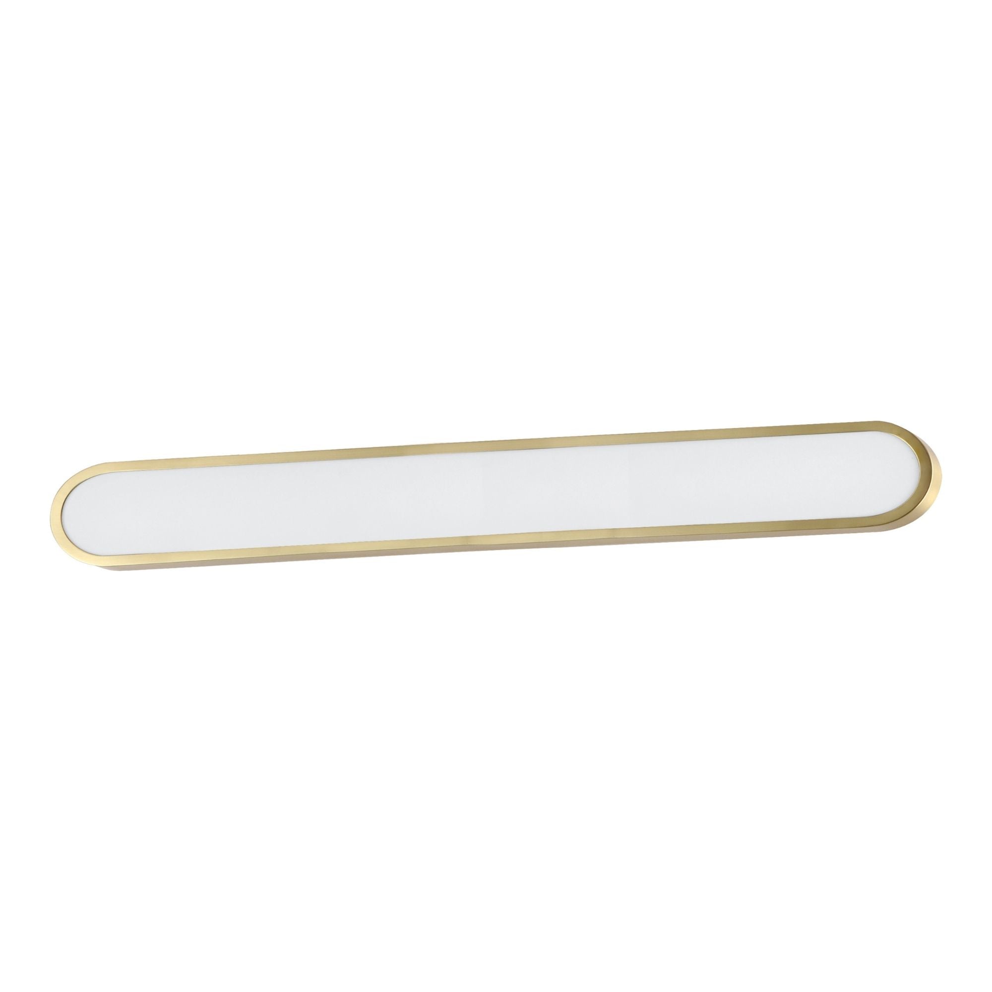 Latitude 48" LED Bath Vanity, Gold Finish