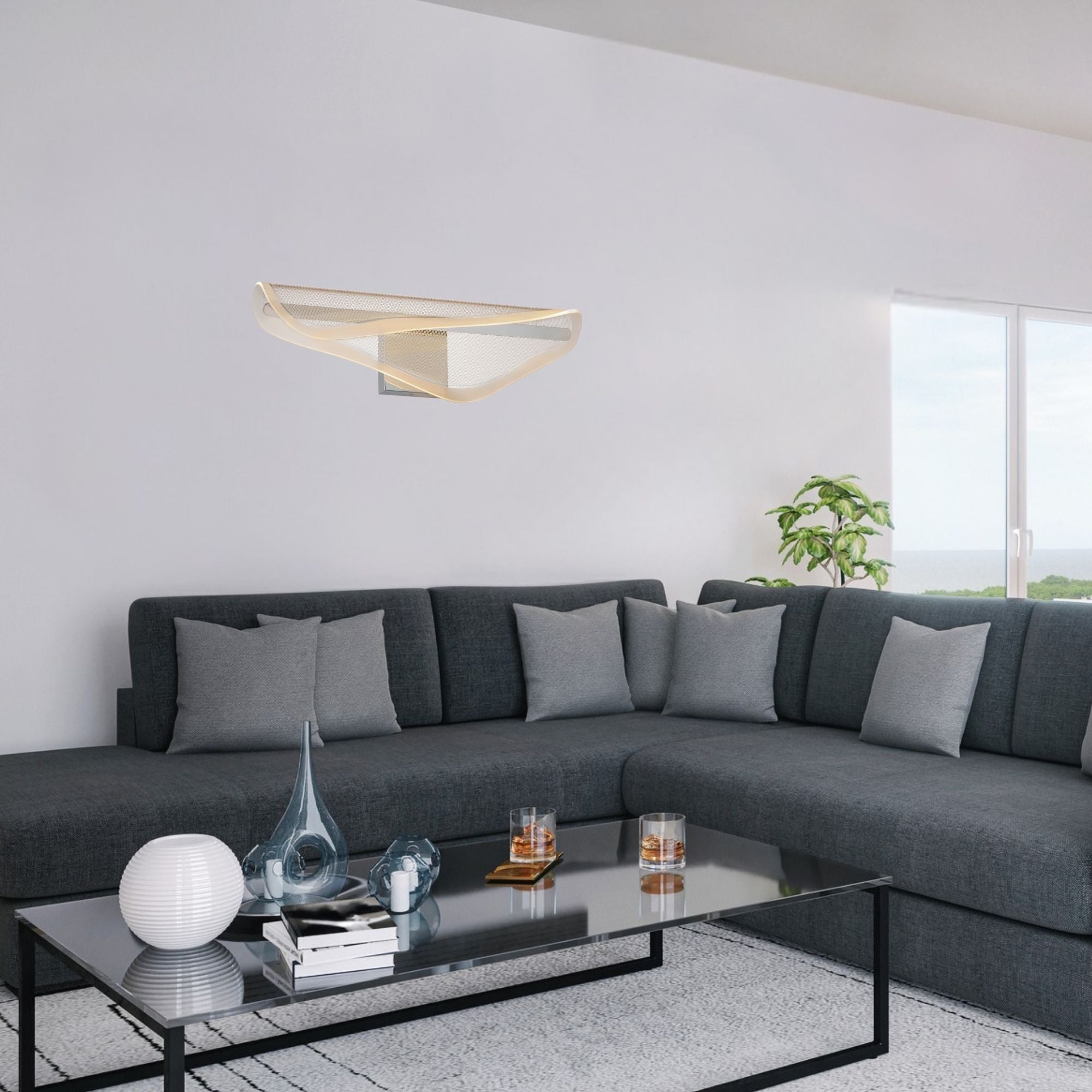 Manta 25" LED Bath Vanity,Polished Chrome Finish