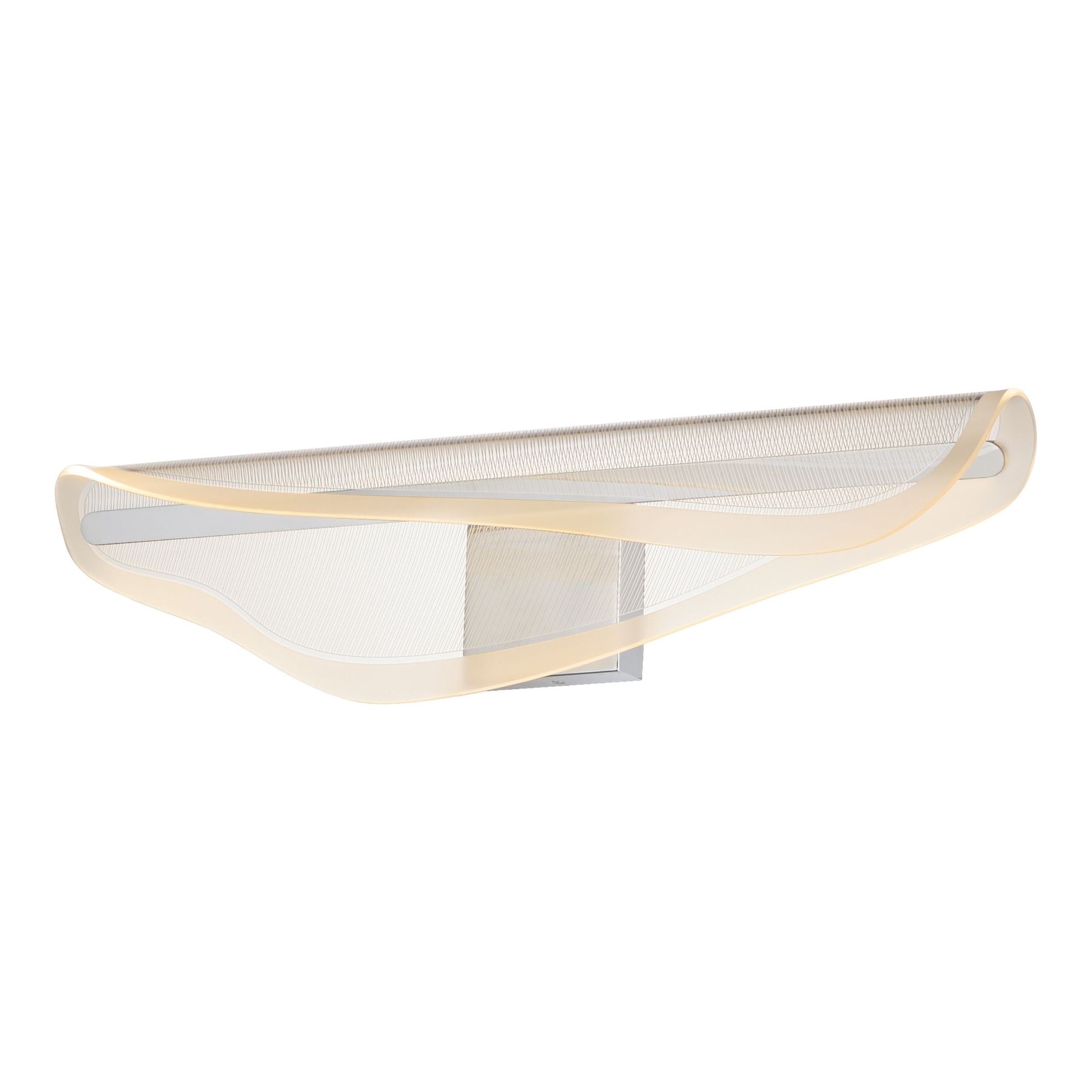 ET2 Lighting - Manta 30" LED Bath Vanity,Polished Chrome Finish | Bees Lighting