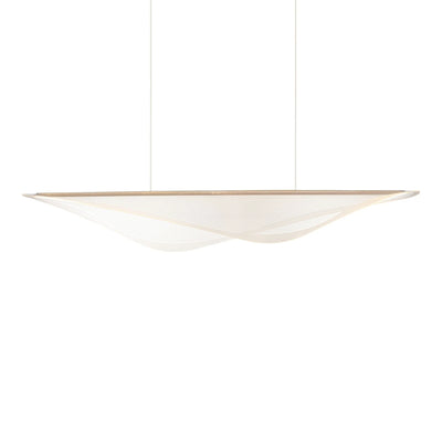 ET2 Manta 59 in. Pendant Light, Gold, Integrated LED