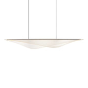 ET2 Lighting - Manta 70" LED Linear Pendant, Black Finish | Bees Lighting