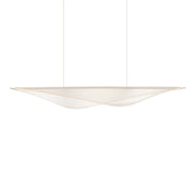 Manta 70" LED Linear Pendant, Polished Chrome Finish
