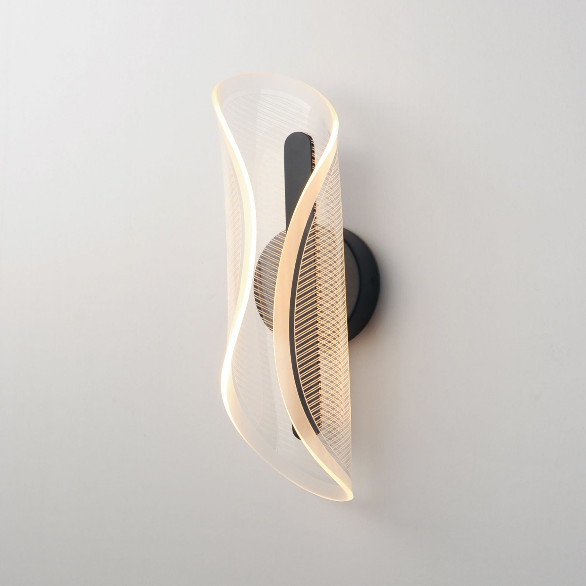 Manta 17" LED Bath Vanity,Black Finish