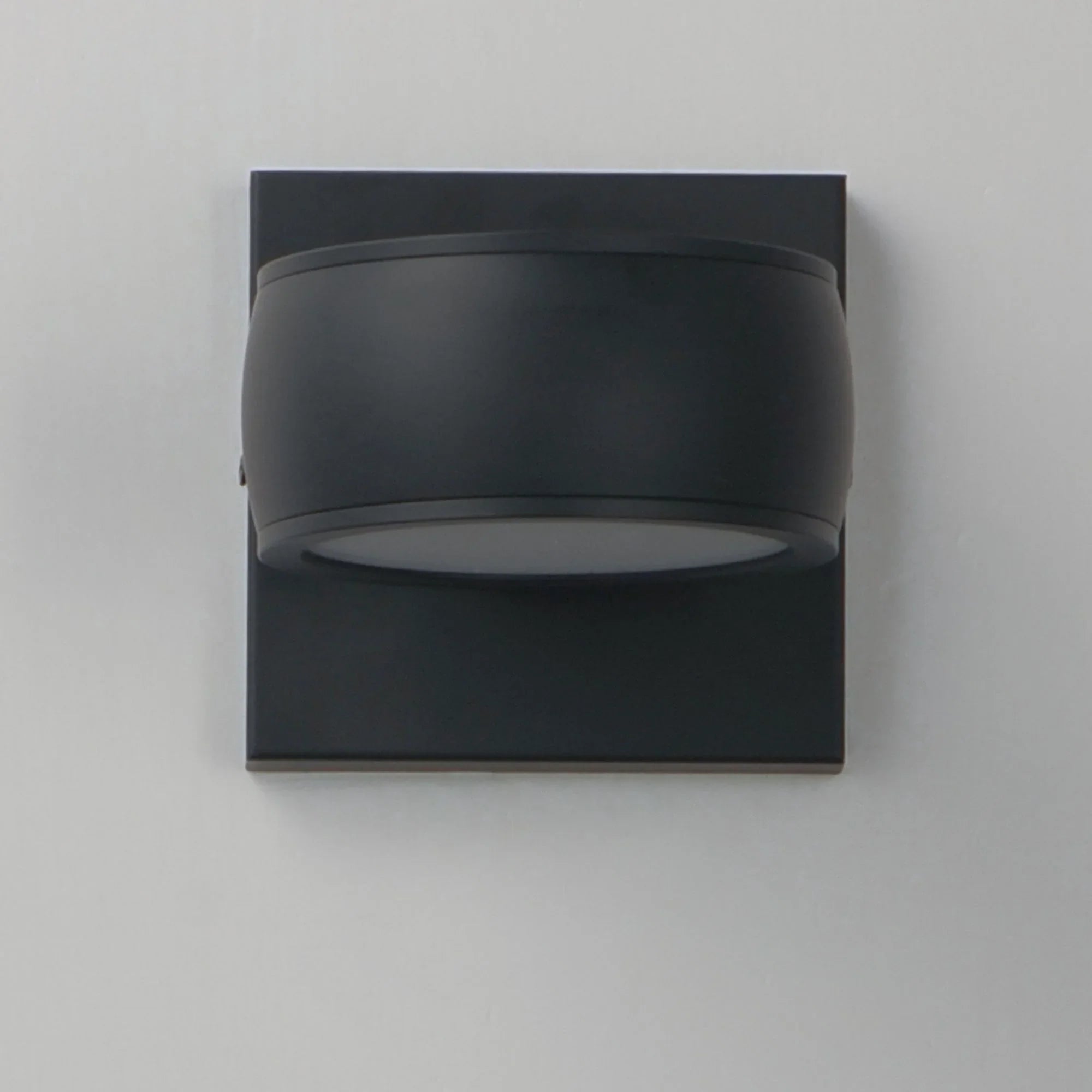 Modular 5" LED Outdoor Wall Sconce, Black Finish