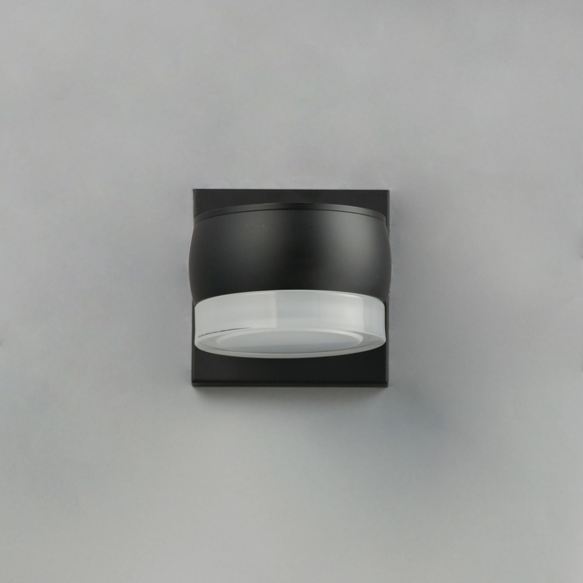 Modular 5" Can LED Outdoor Wall Sconce, Black Finish