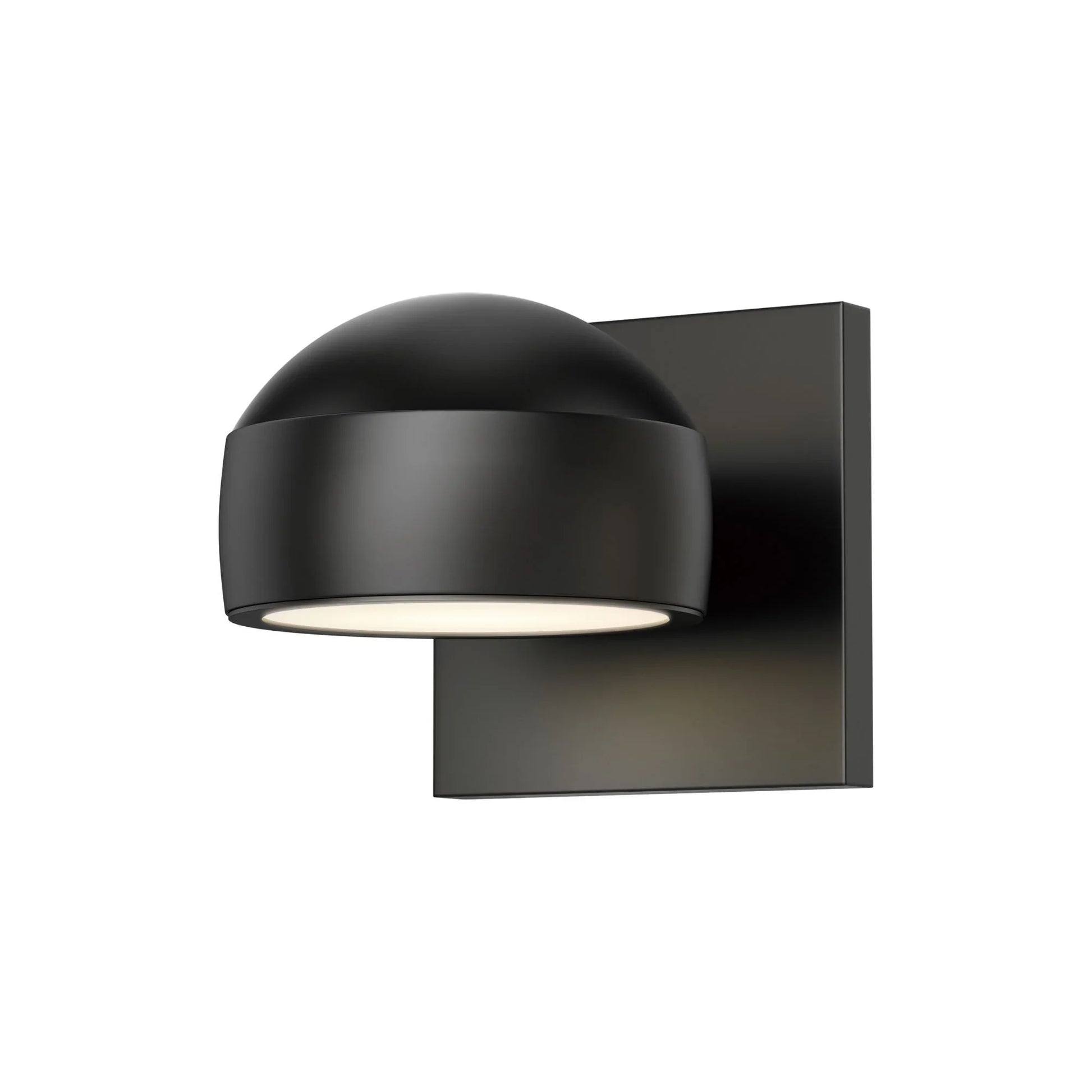 ET2 Lighting - Modular 5" Dome LED Outdoor Wall Sconce, Black Finish | Bees Lighting