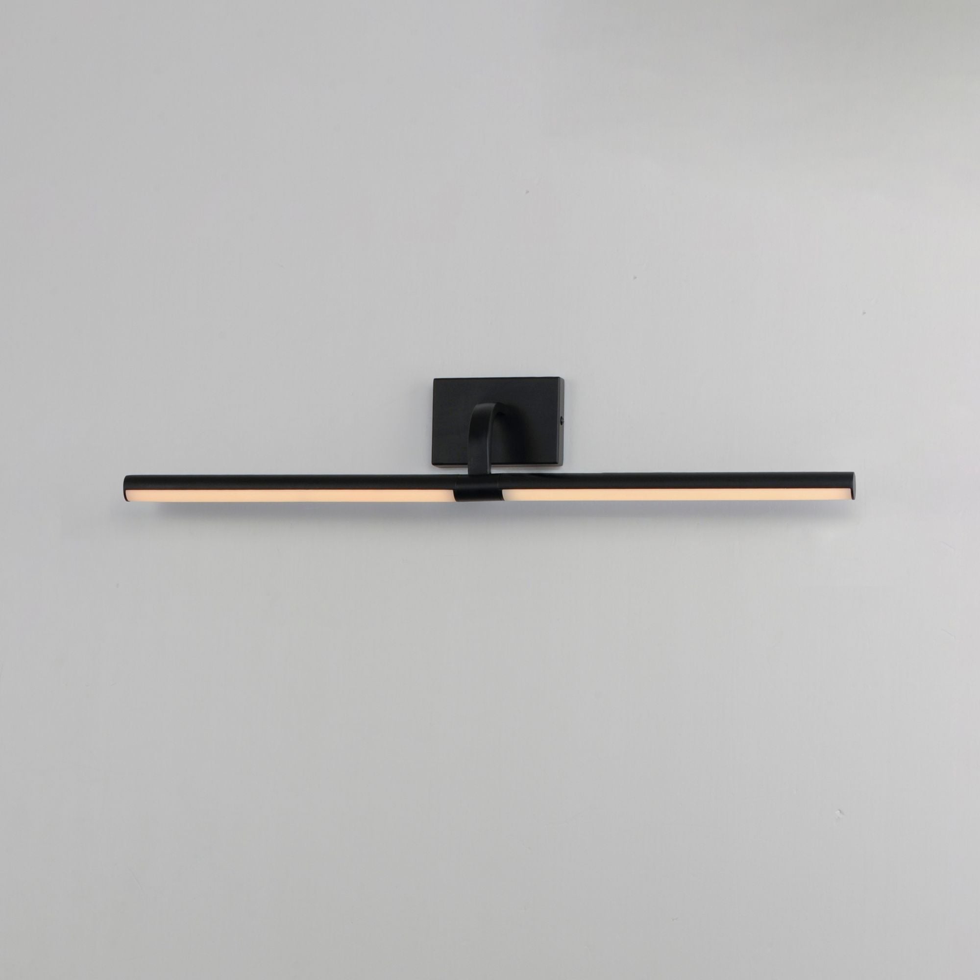 Mona 19" LED Picture Light, 120-277V, Black Finish