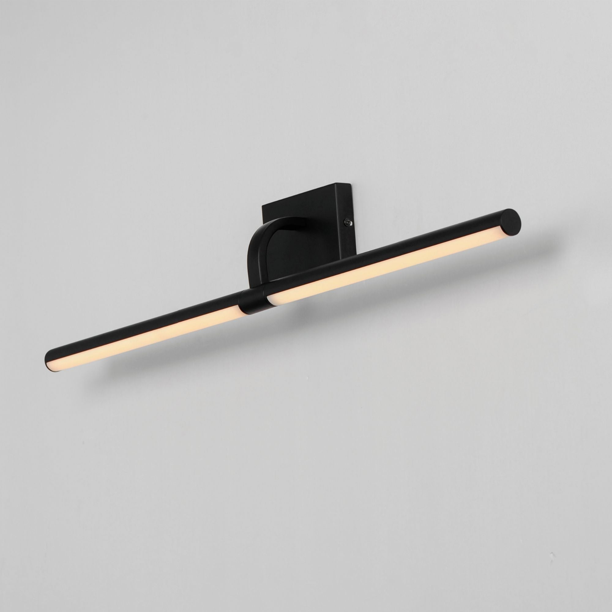 Mona 19" LED Picture Light, 120-277V, Black Finish