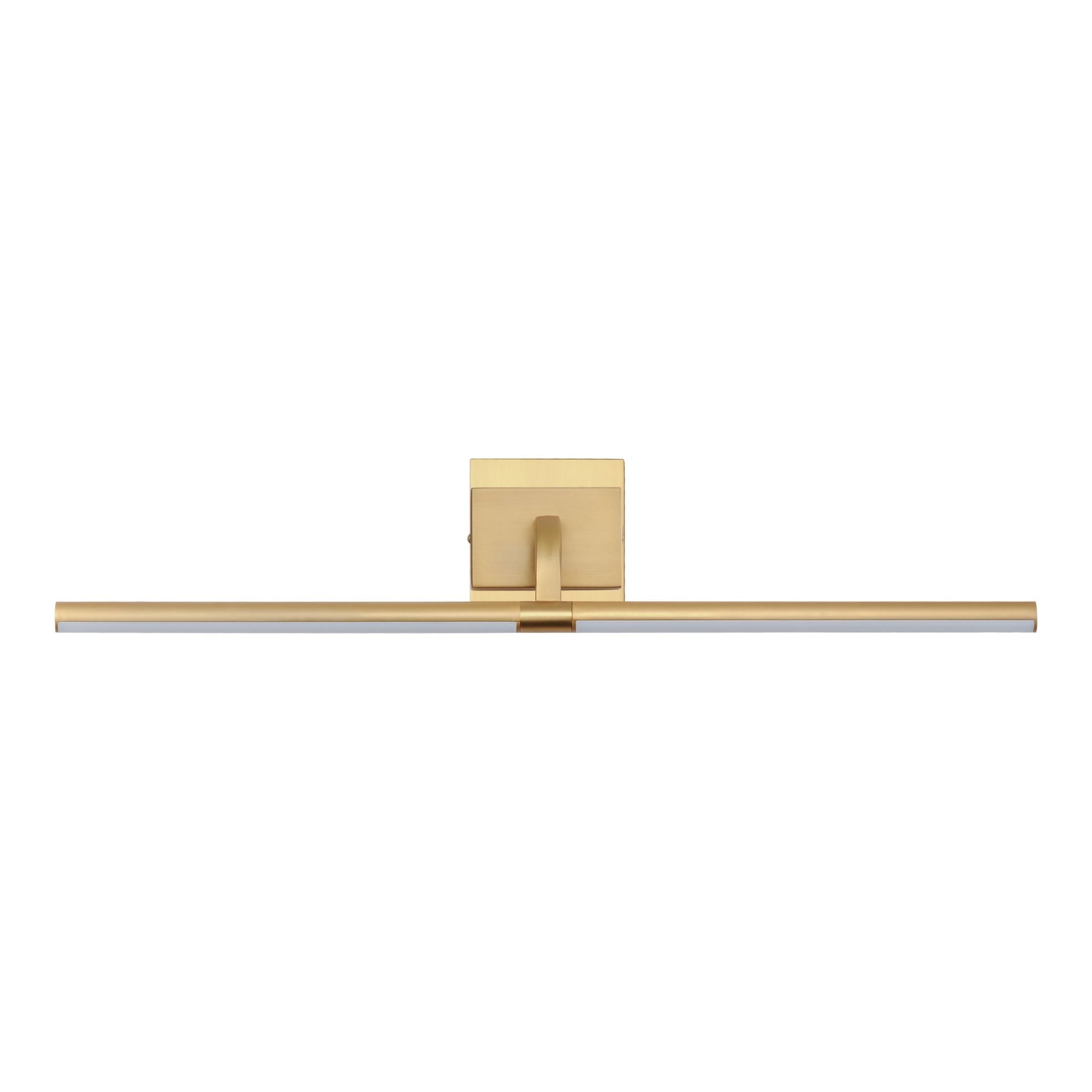 Mona 31" LED Picture Light, 120-277V, Gold Finish