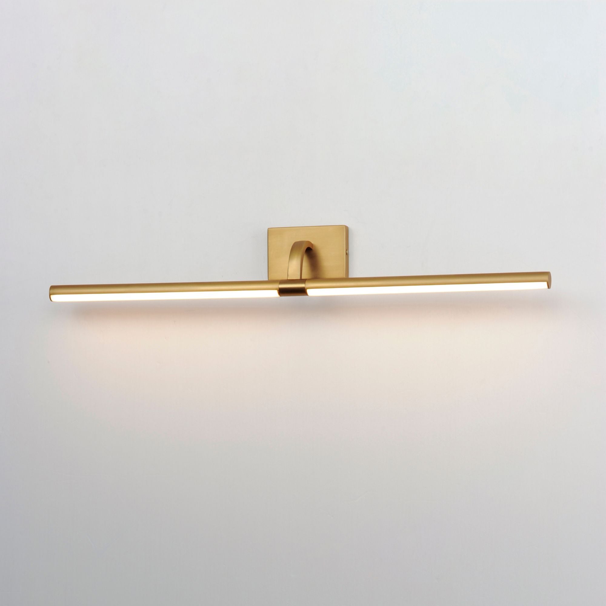 Mona 31" LED Picture Light, 120-277V, Gold Finish
