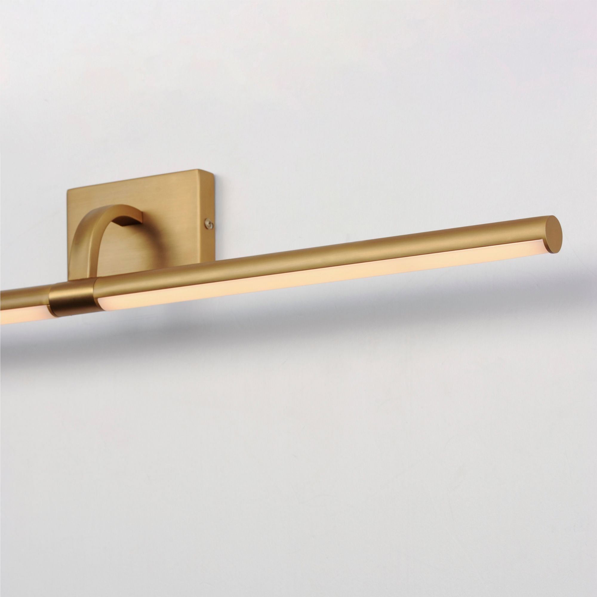 Mona 31" LED Picture Light, 120-277V, Gold Finish