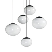 ET2 Lighting - Nimbus 26" 5-Light LED Pendant, Black Finish | Bees Lighting