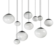 ET2 Lighting - Nimbus 39" 10-Light LED Pendant, Black Finish | Bees Lighting