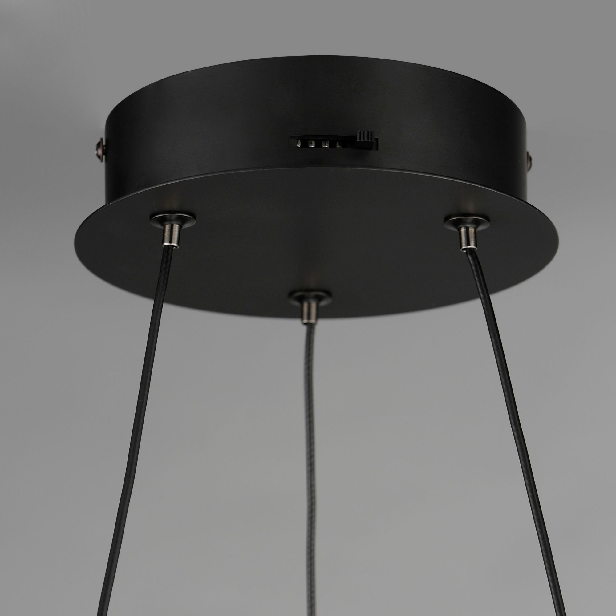 Nodes 24" LED Pendant, Black Finish