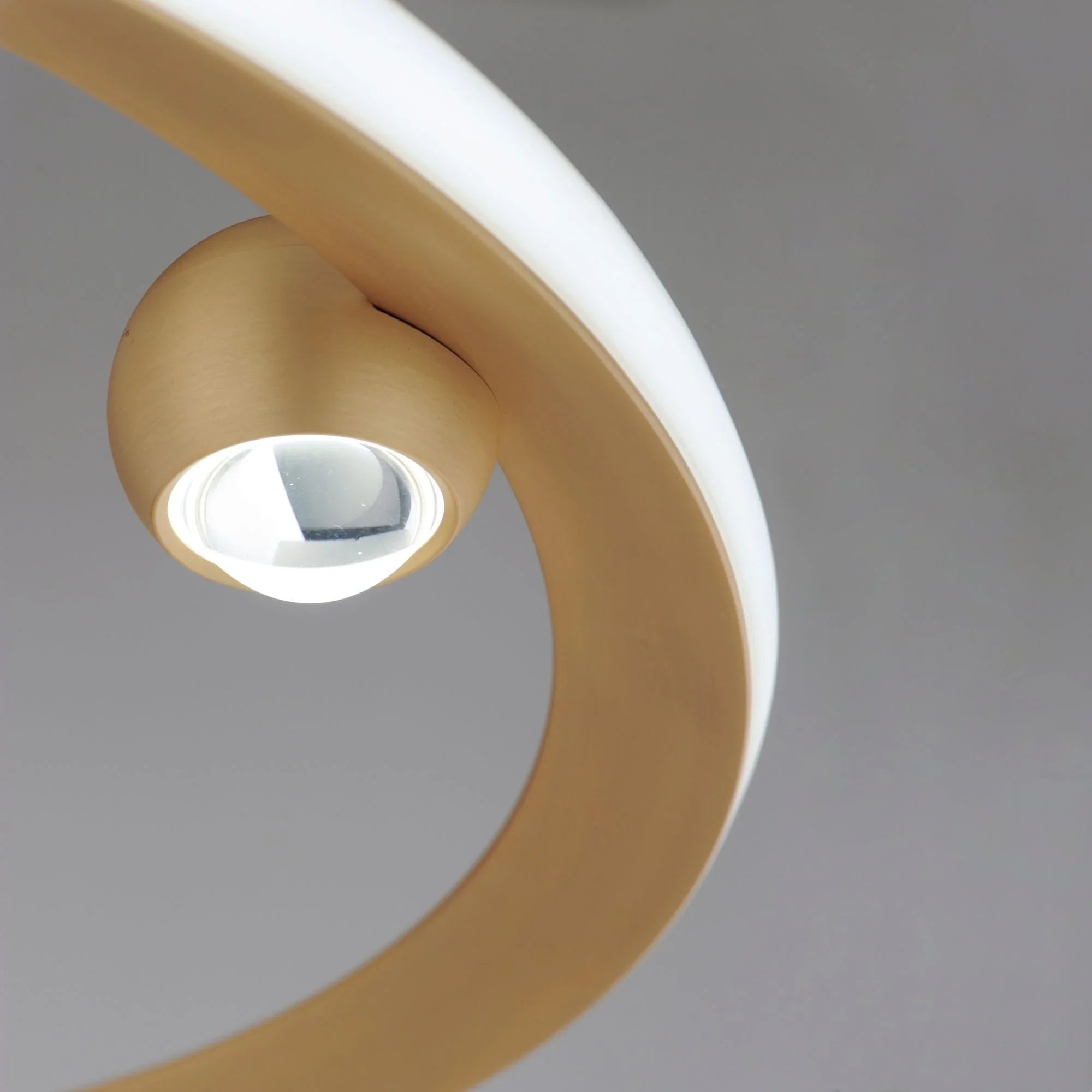 Nodes 24" LED Pendant, Gold Finish
