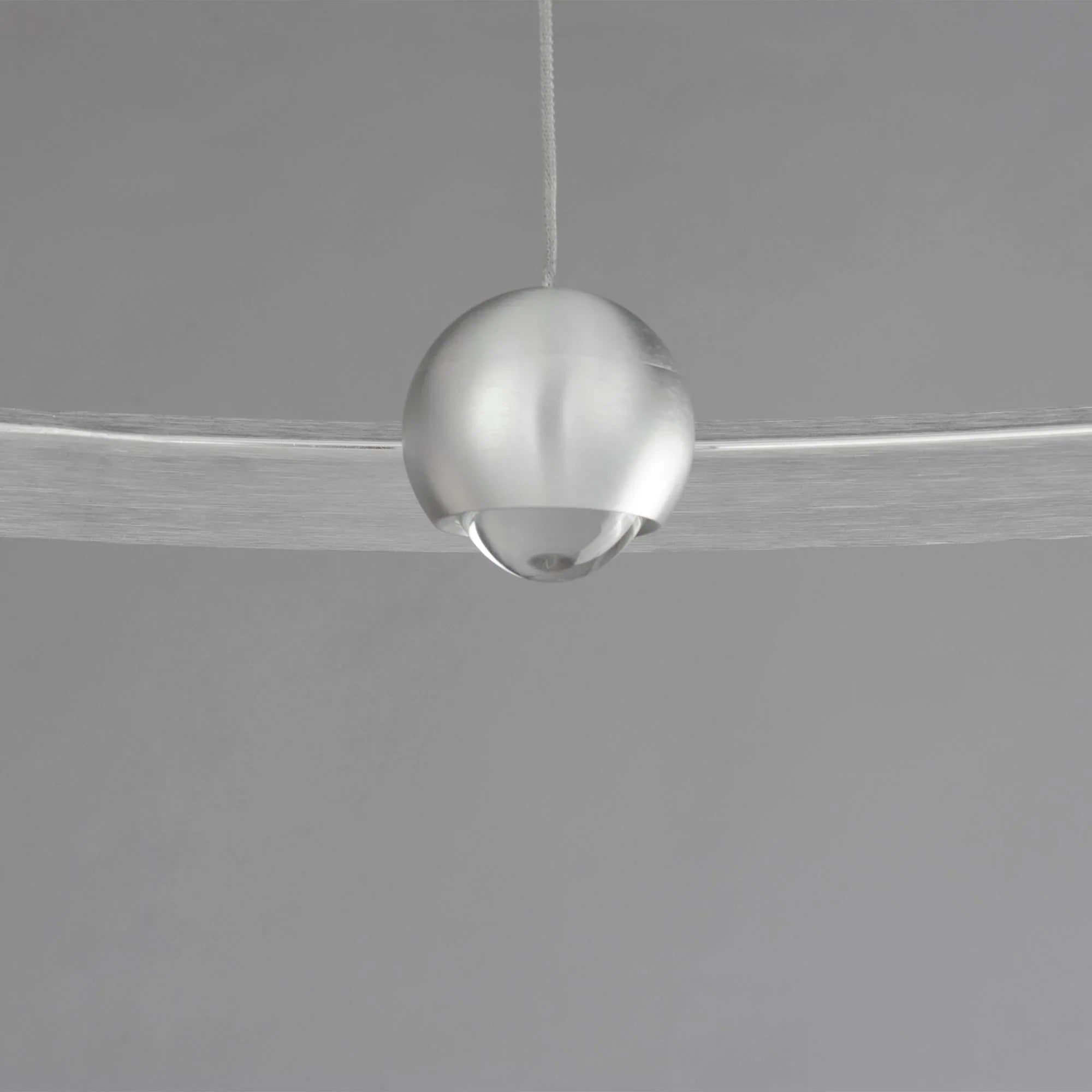 ET2 Lighting - Nodes 32" LED Pendant, Brushed Aluminum Finish | Bees Lighting