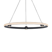 Nodes 32" LED Pendant, Black Finish